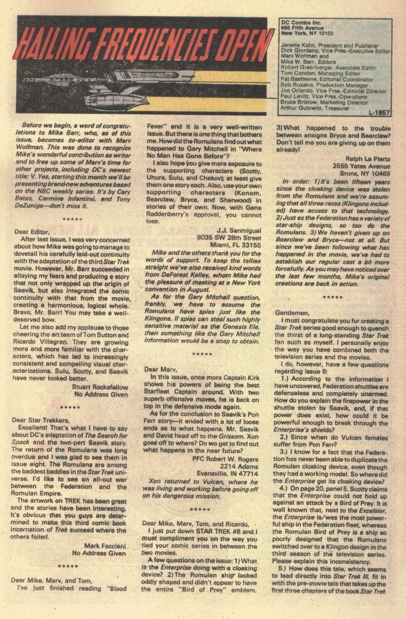 Read online Star Trek (1984) comic -  Issue #12 - 24