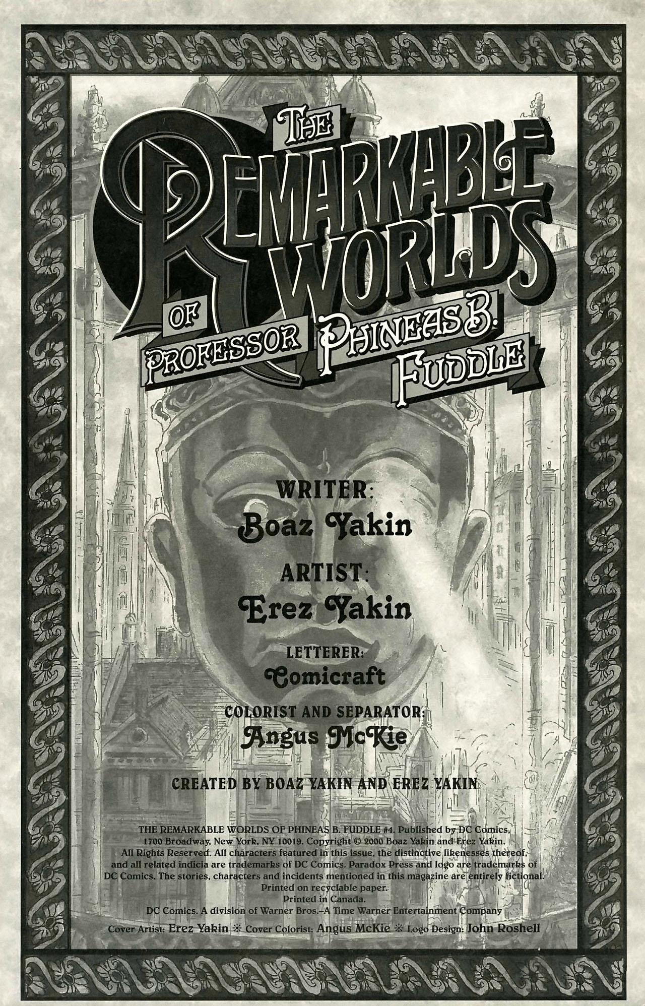 Read online The Remarkable Worlds of Professor Phineas B. Fuddle comic -  Issue #4 - 2