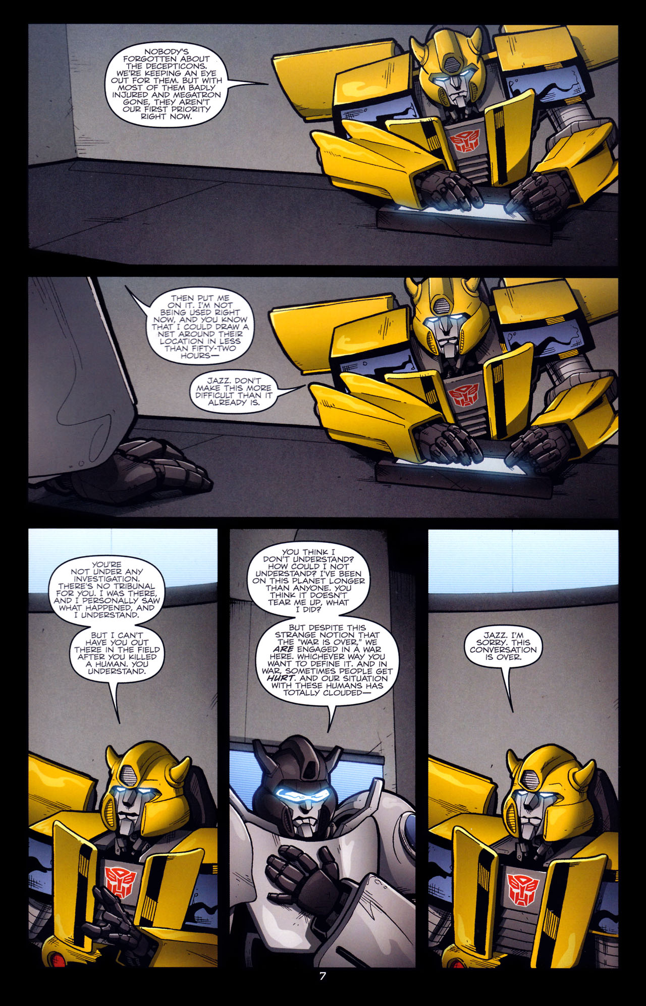 Read online The Transformers (2009) comic -  Issue #25 - 10
