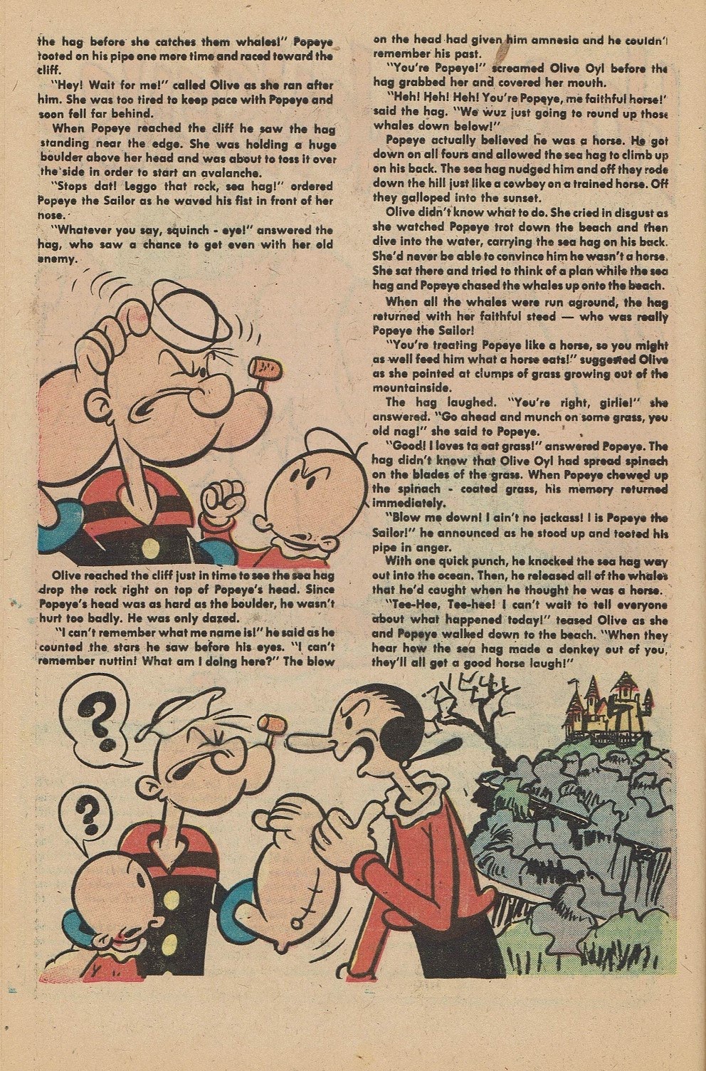 Read online Popeye (1948) comic -  Issue #136 - 32
