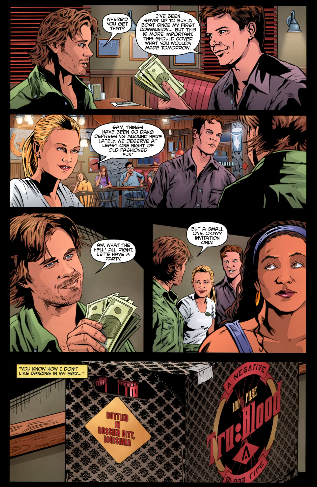 Read online True Blood: Tainted Love comic -  Issue #1 - 17