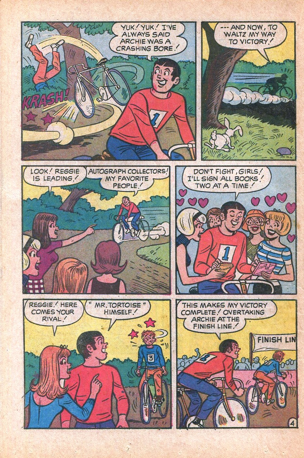 Read online Reggie and Me (1966) comic -  Issue #60 - 38