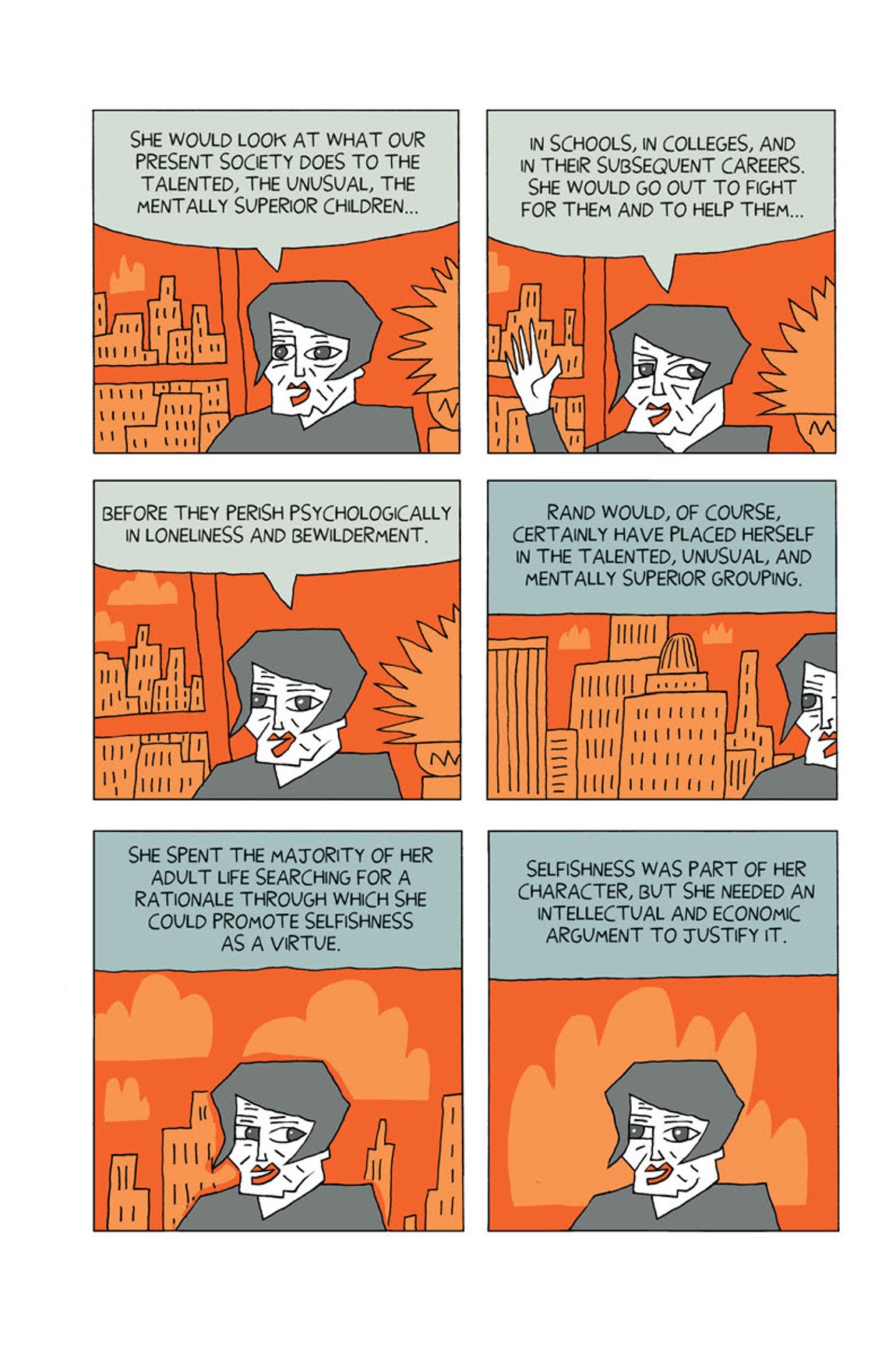 Read online The Age of Selfishness: Ayn Rand, Morality, and the Financial Crisis comic -  Issue # TPB (Part 3) - 23