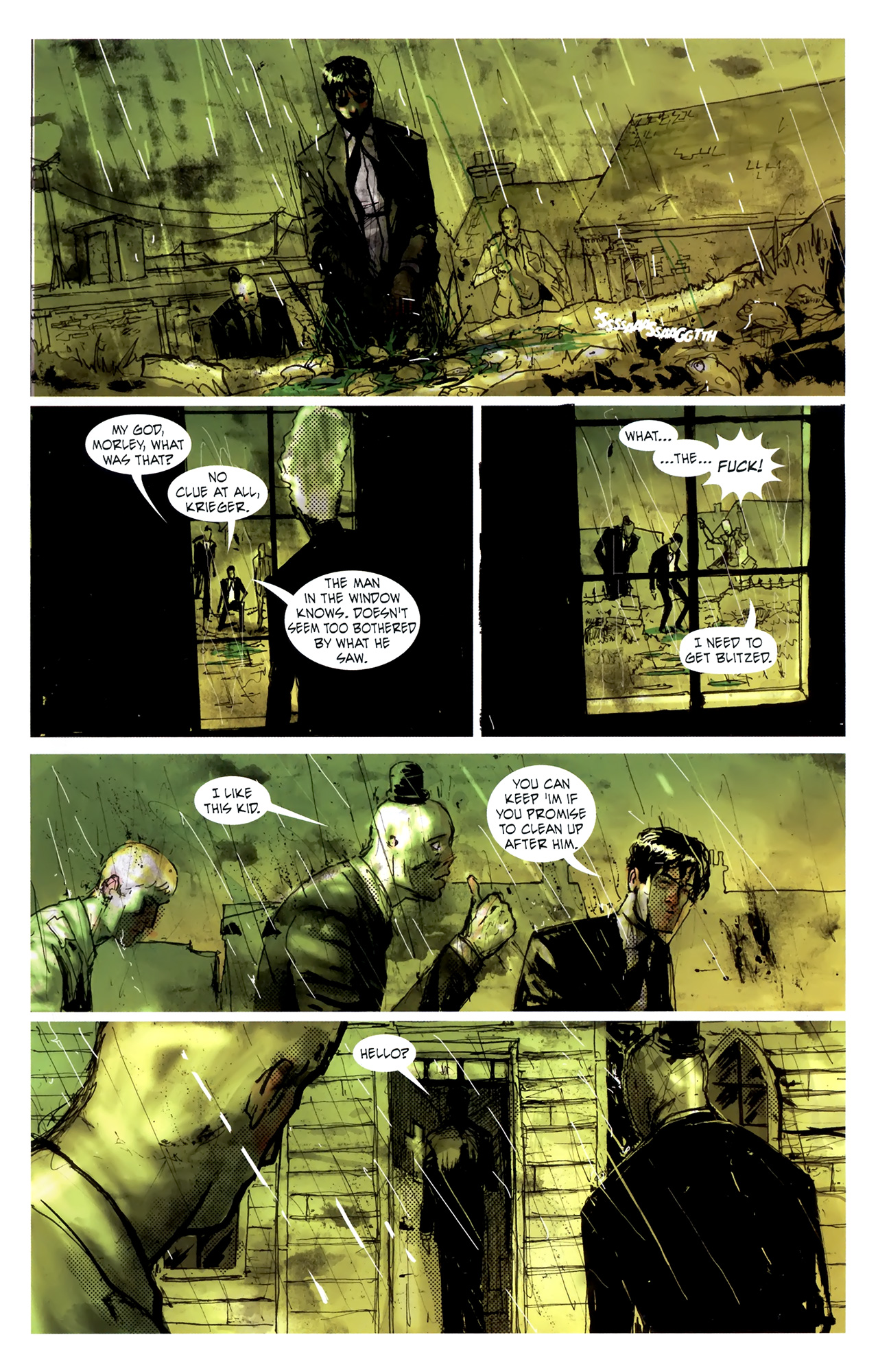Read online Green Wake comic -  Issue #3 - 11