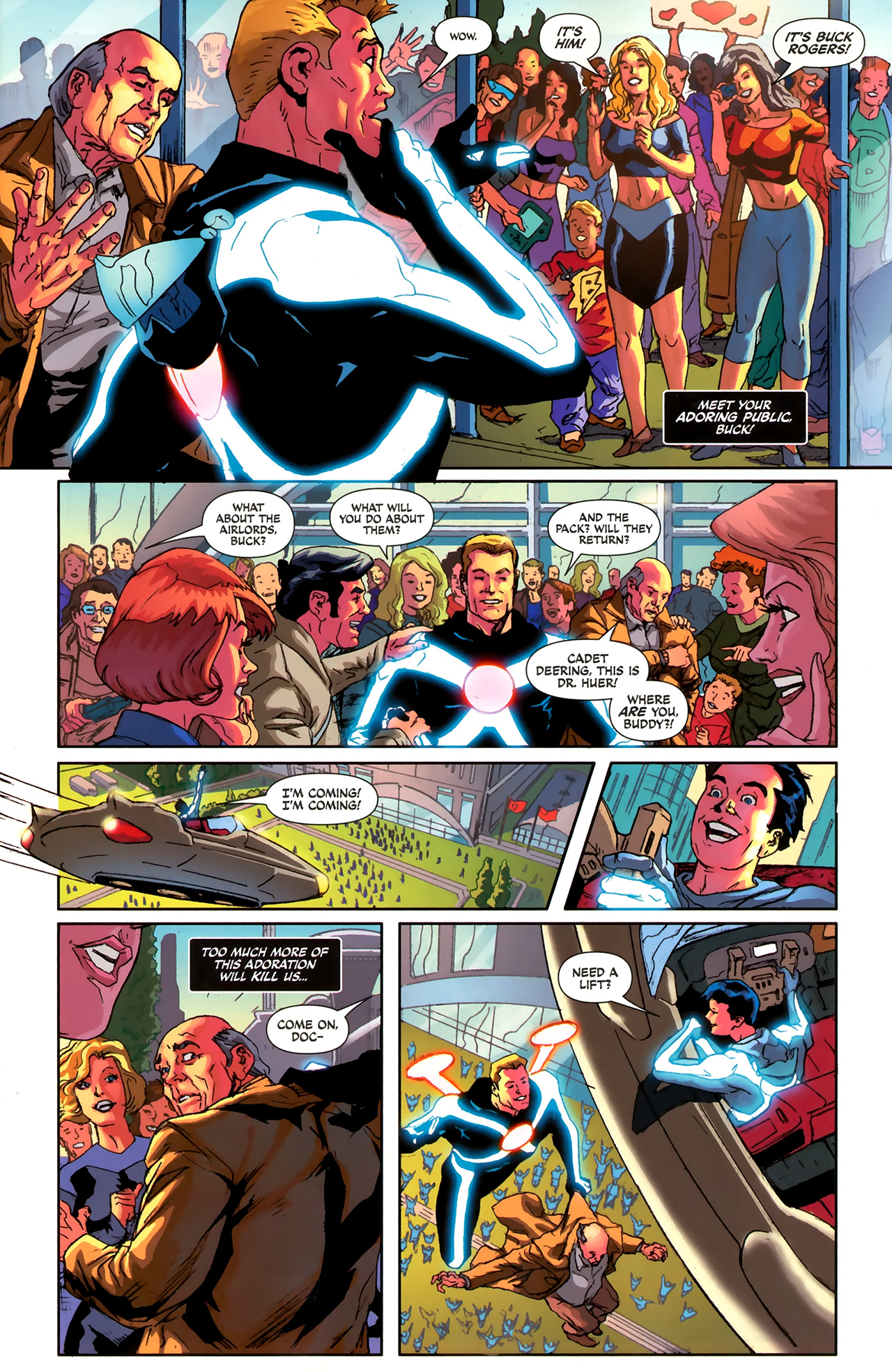 Read online Buck Rogers (2009) comic -  Issue #6 - 11