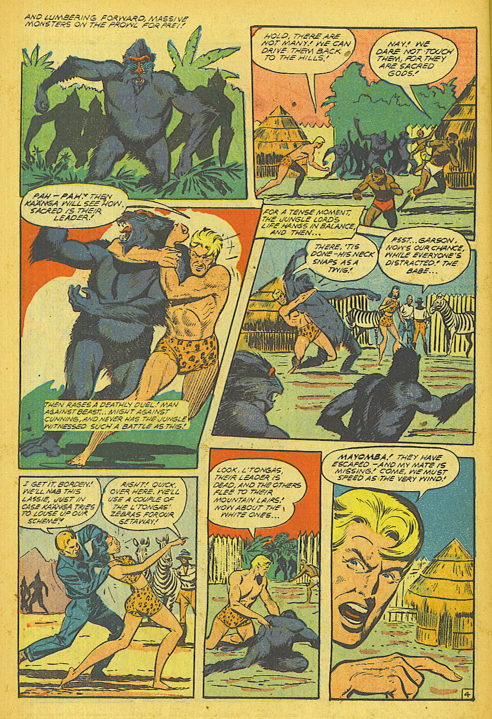 Read online Jungle Comics comic -  Issue #110 - 6