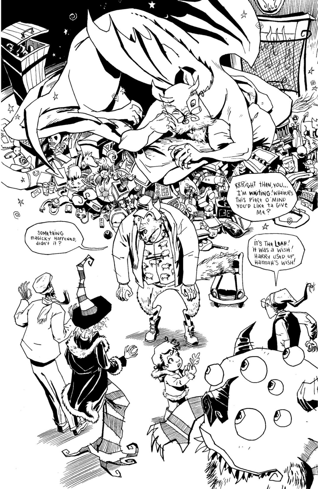 Read online Scary Godmother Comic Book Stories comic -  Issue # TPB - 66