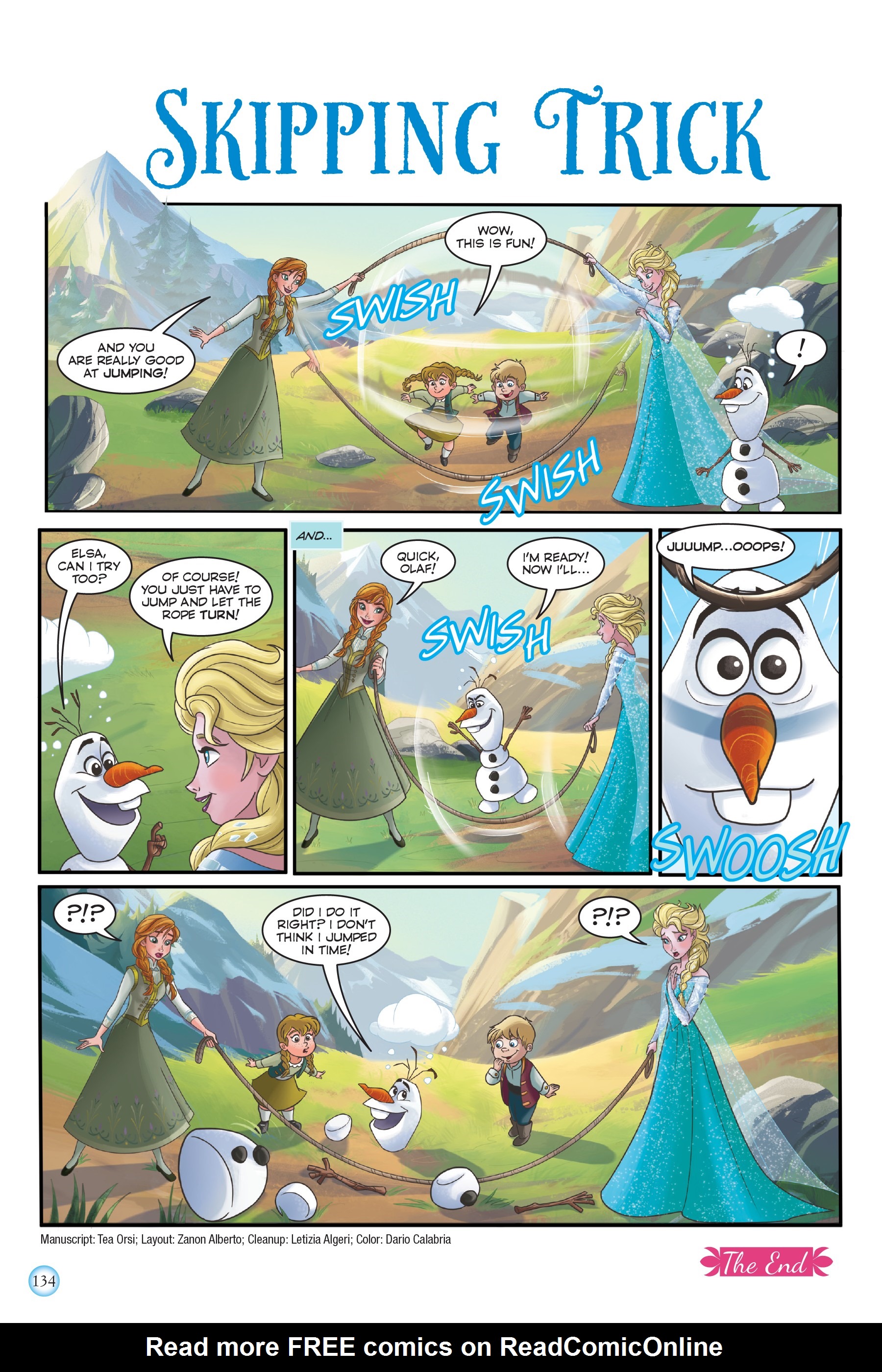 Read online Frozen Adventures: Flurries of Fun comic -  Issue # TPB (Part 2) - 34