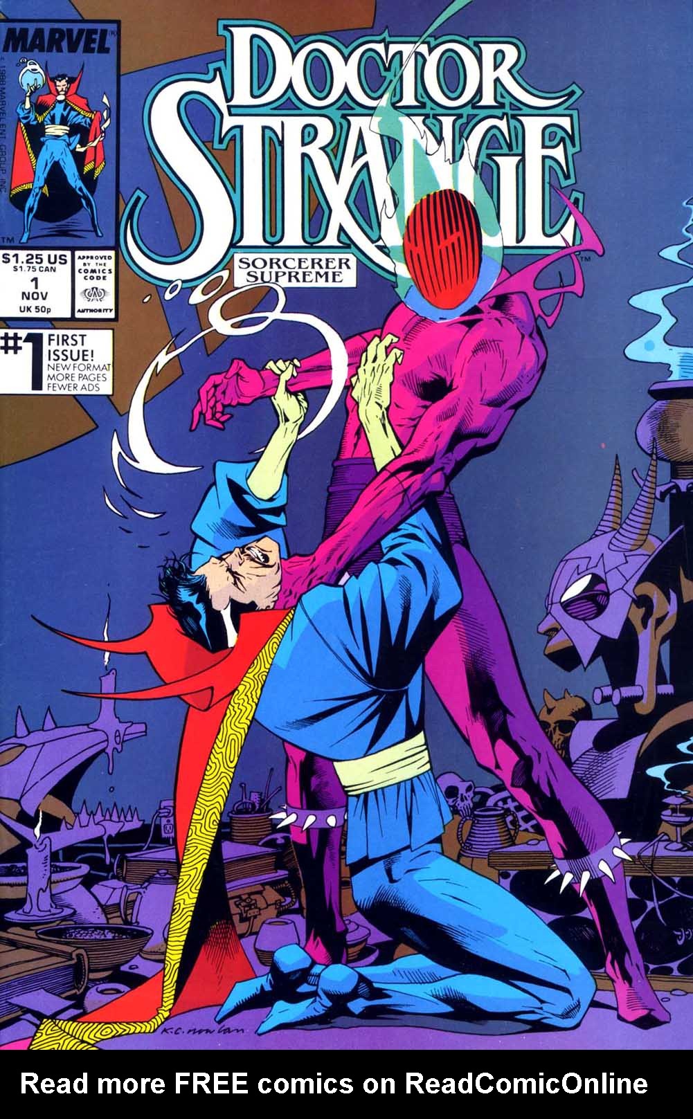 Read online Doctor Strange: Sorcerer Supreme comic -  Issue #1 - 1