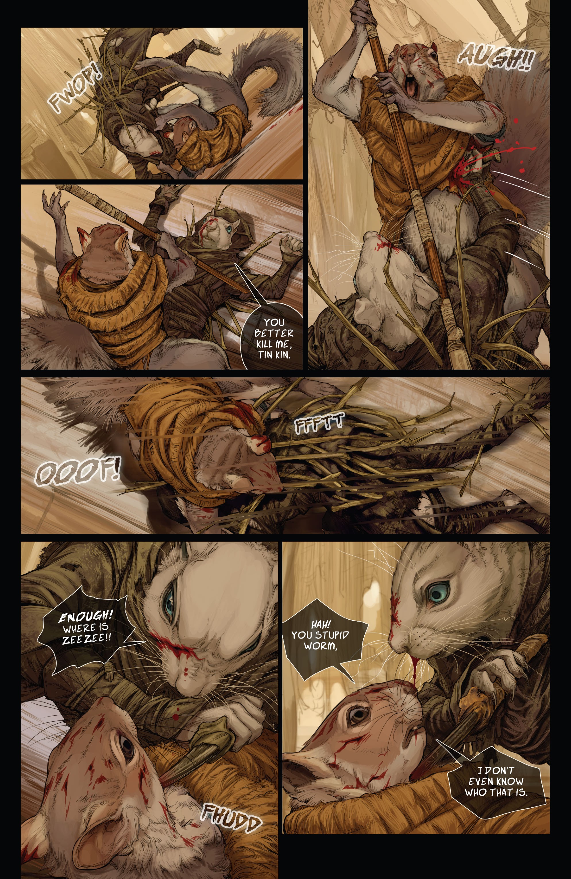 Read online Squarriors (2016) comic -  Issue #5 - 18