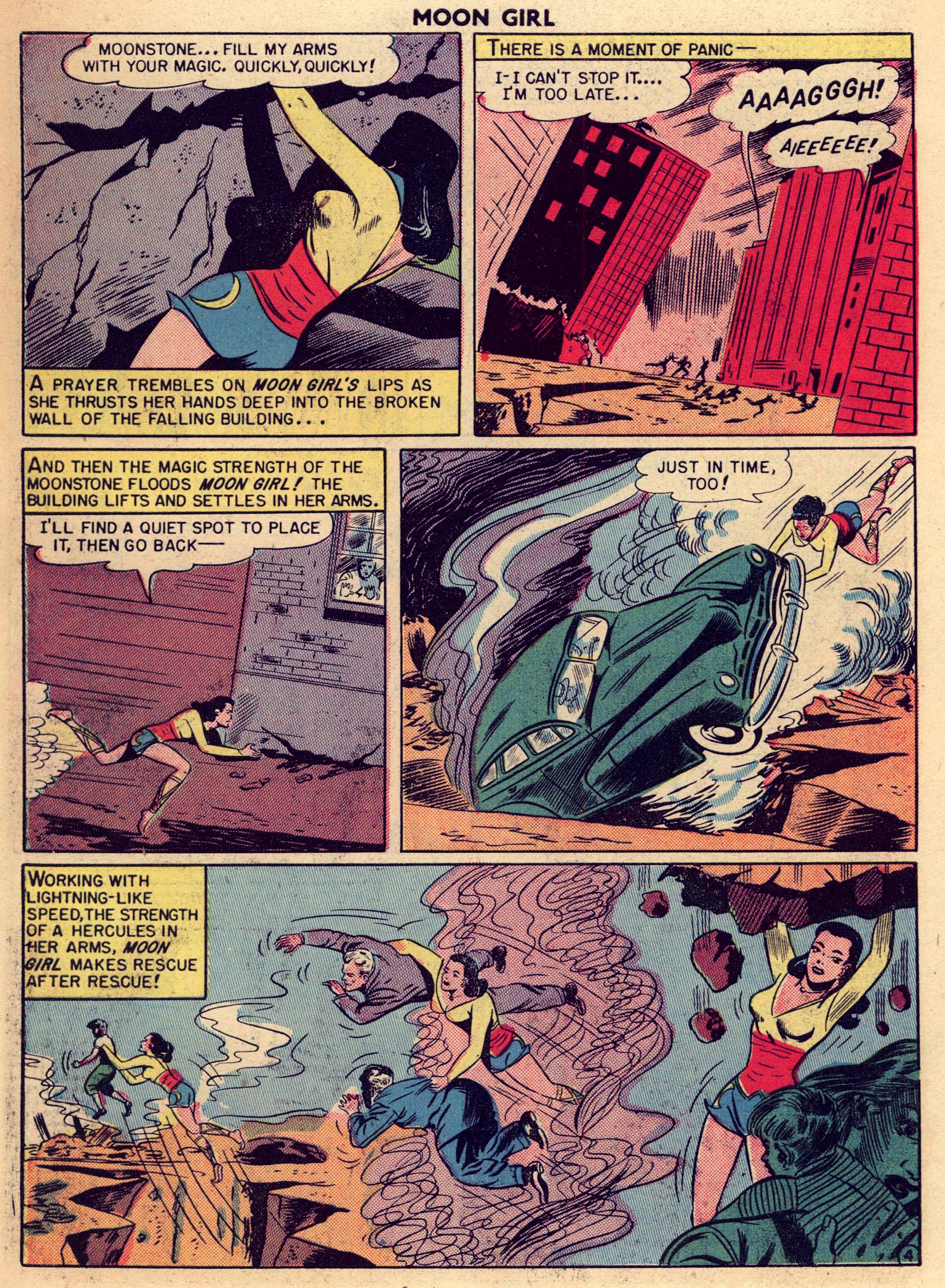 Read online Moon Girl (1947) comic -  Issue #6 - 6