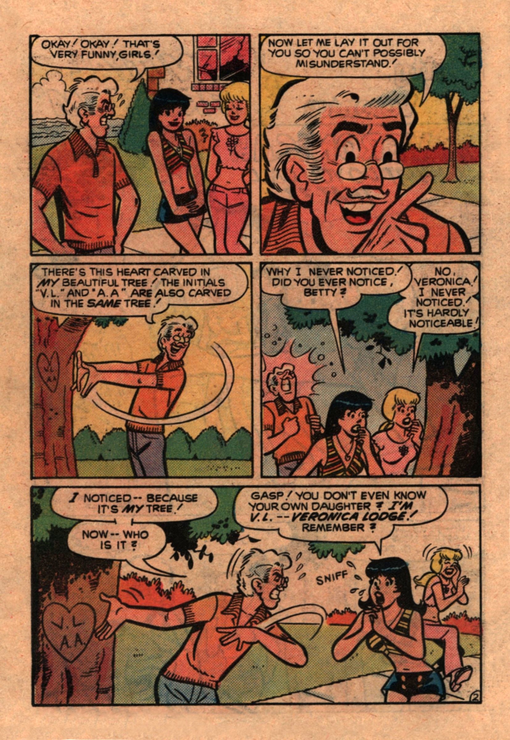 Read online Betty and Veronica Digest Magazine comic -  Issue #1 - 18