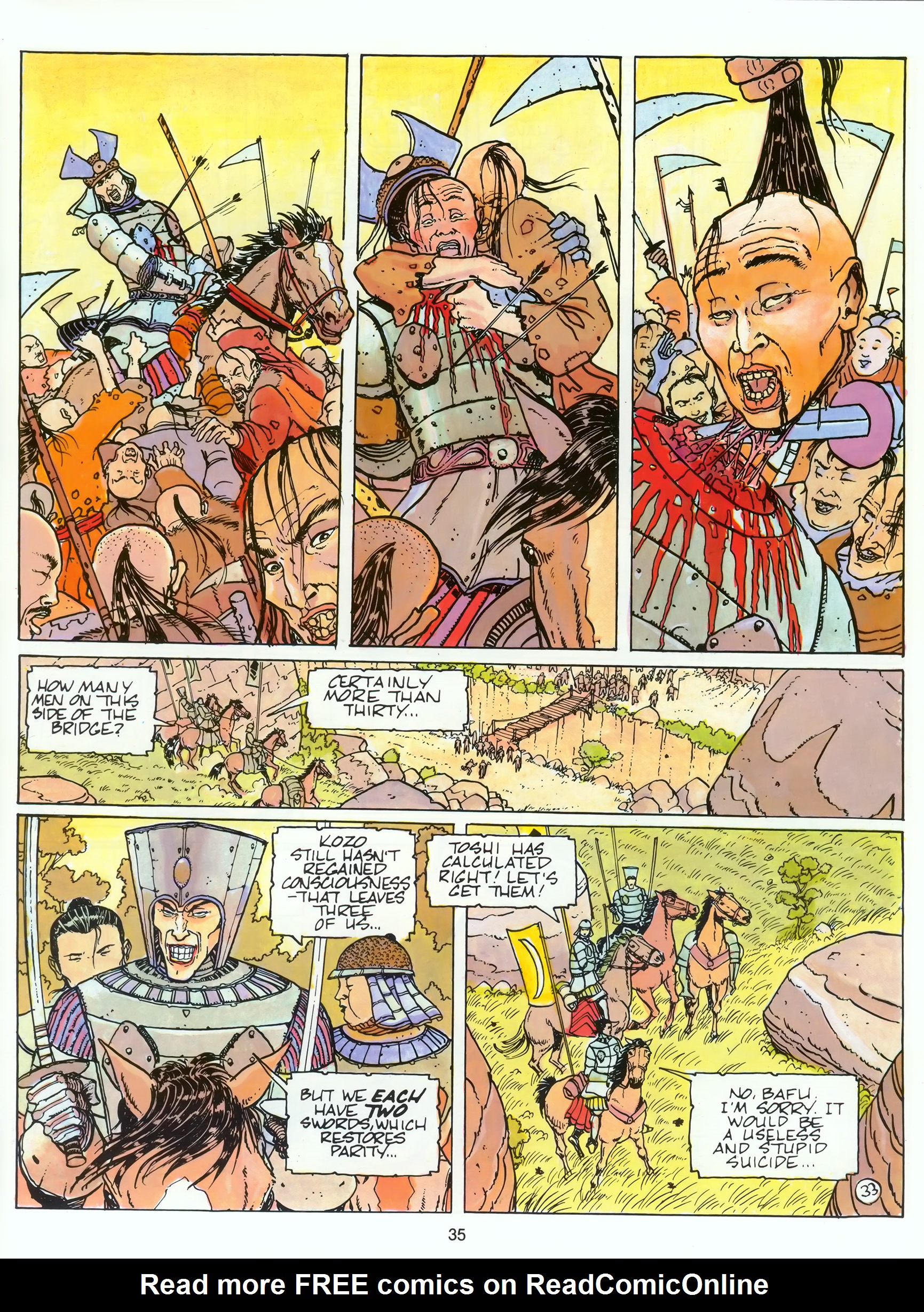 Read online Wind of the Gods comic -  Issue # Full - 37