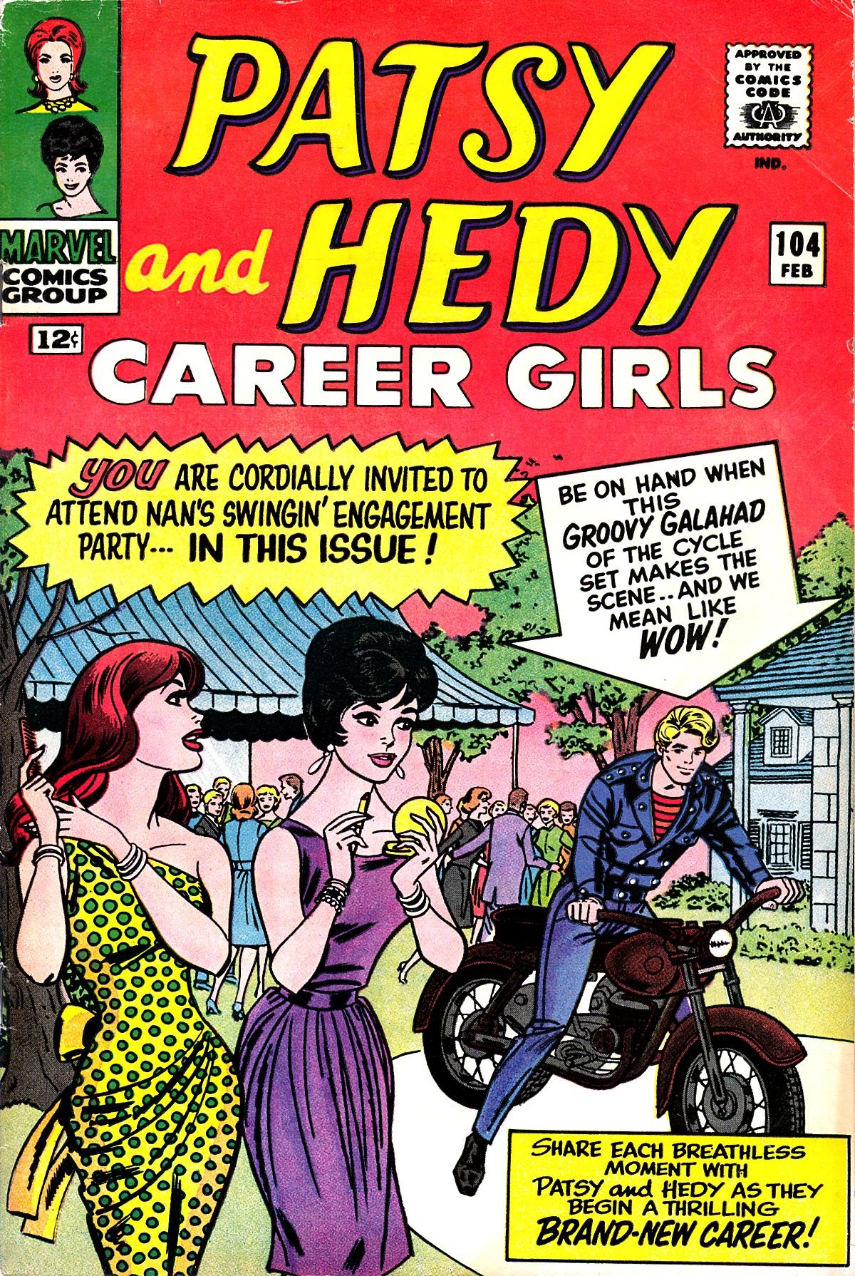 Read online Patsy and Hedy comic -  Issue #104 - 1