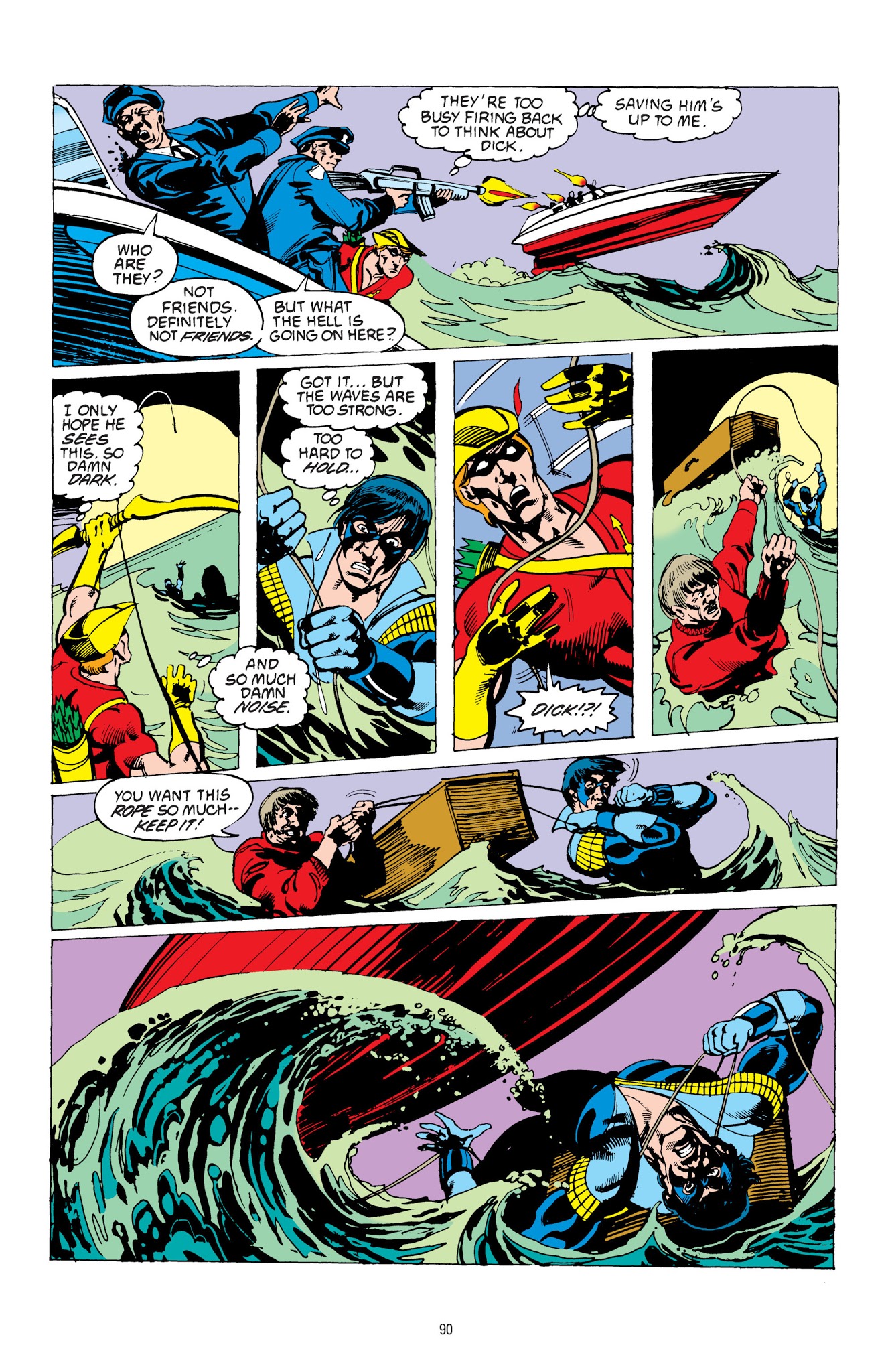 Read online Nightwing: Old Friends, New Enemies comic -  Issue # TPB - 90