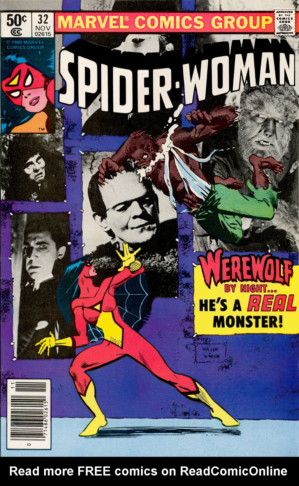 Read online Spider-Woman (1978) comic -  Issue #32 - 1