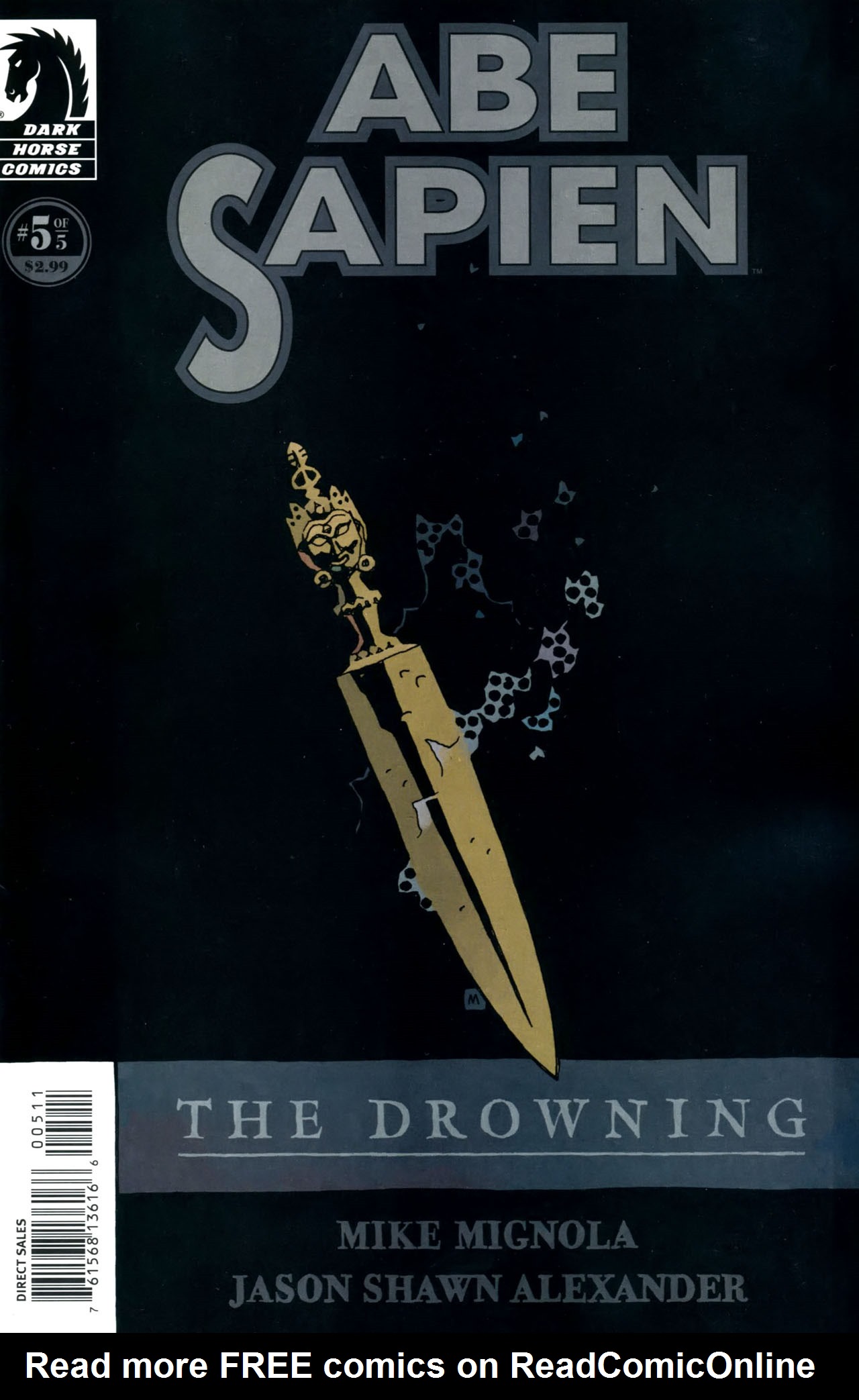 Read online Abe Sapien: The Drowning comic -  Issue #5 - 1