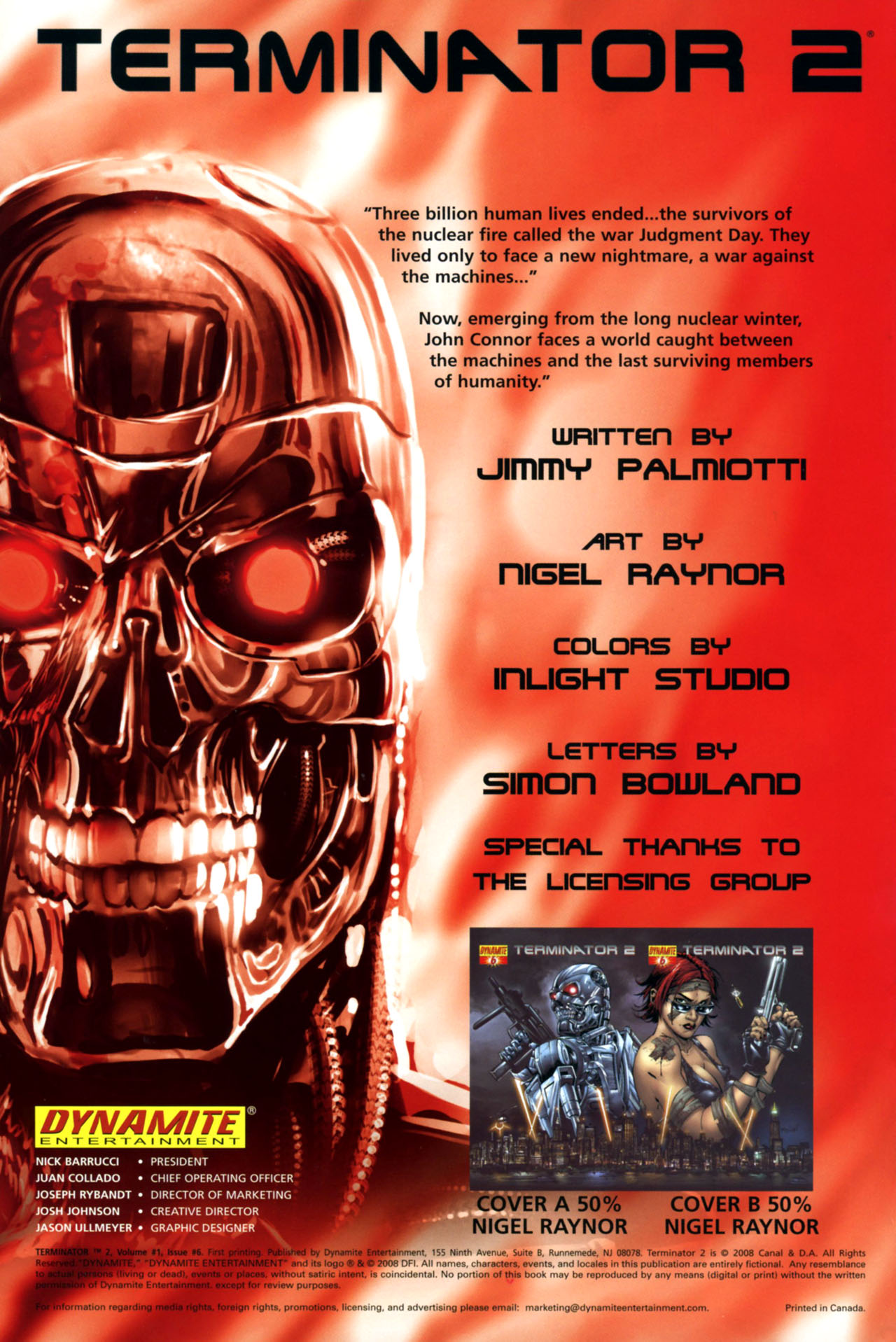 Read online Terminator 2: Infinity comic -  Issue #6 - 4