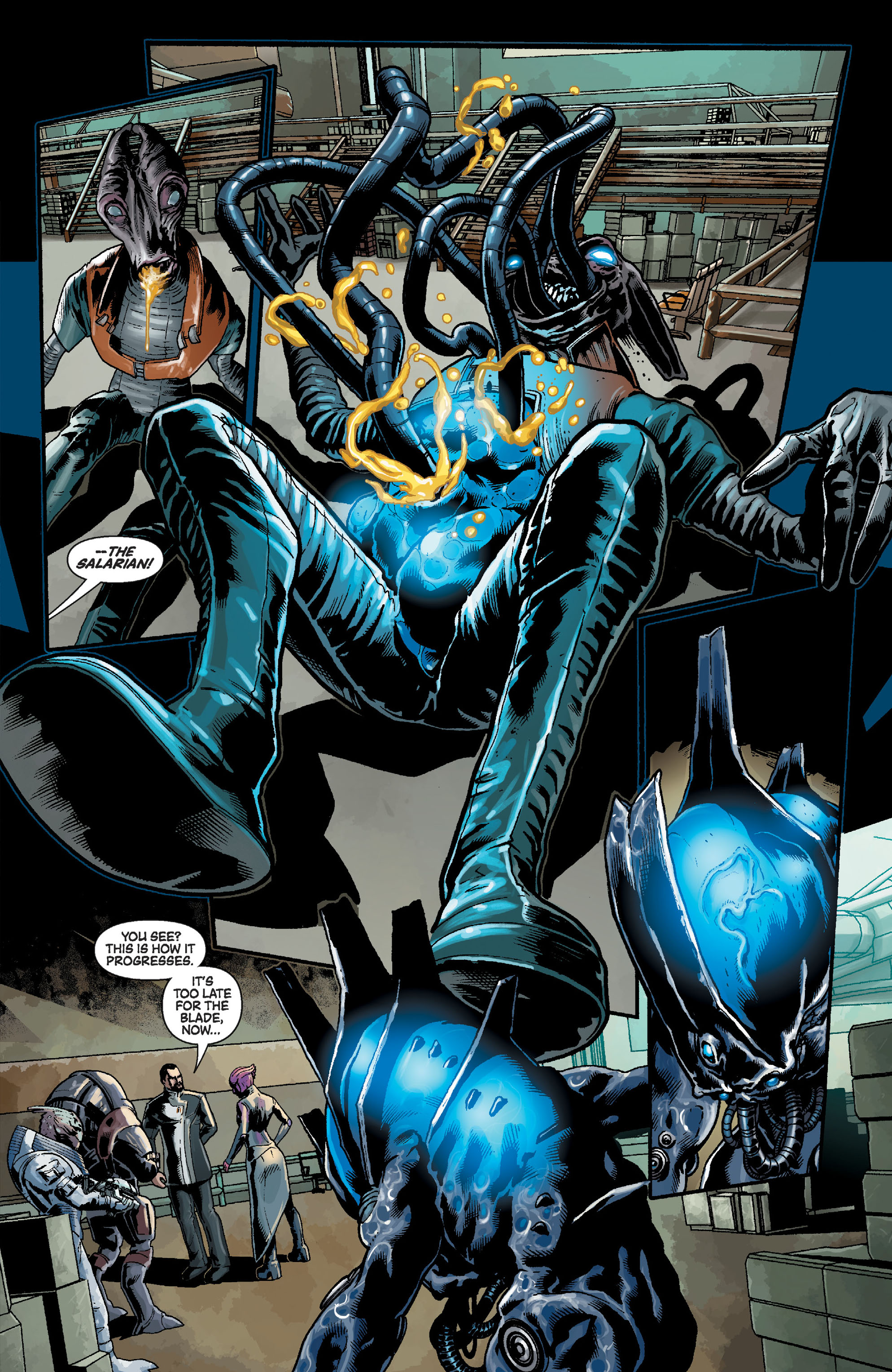 Read online Mass Effect: Invasion comic -  Issue # TPB - 22