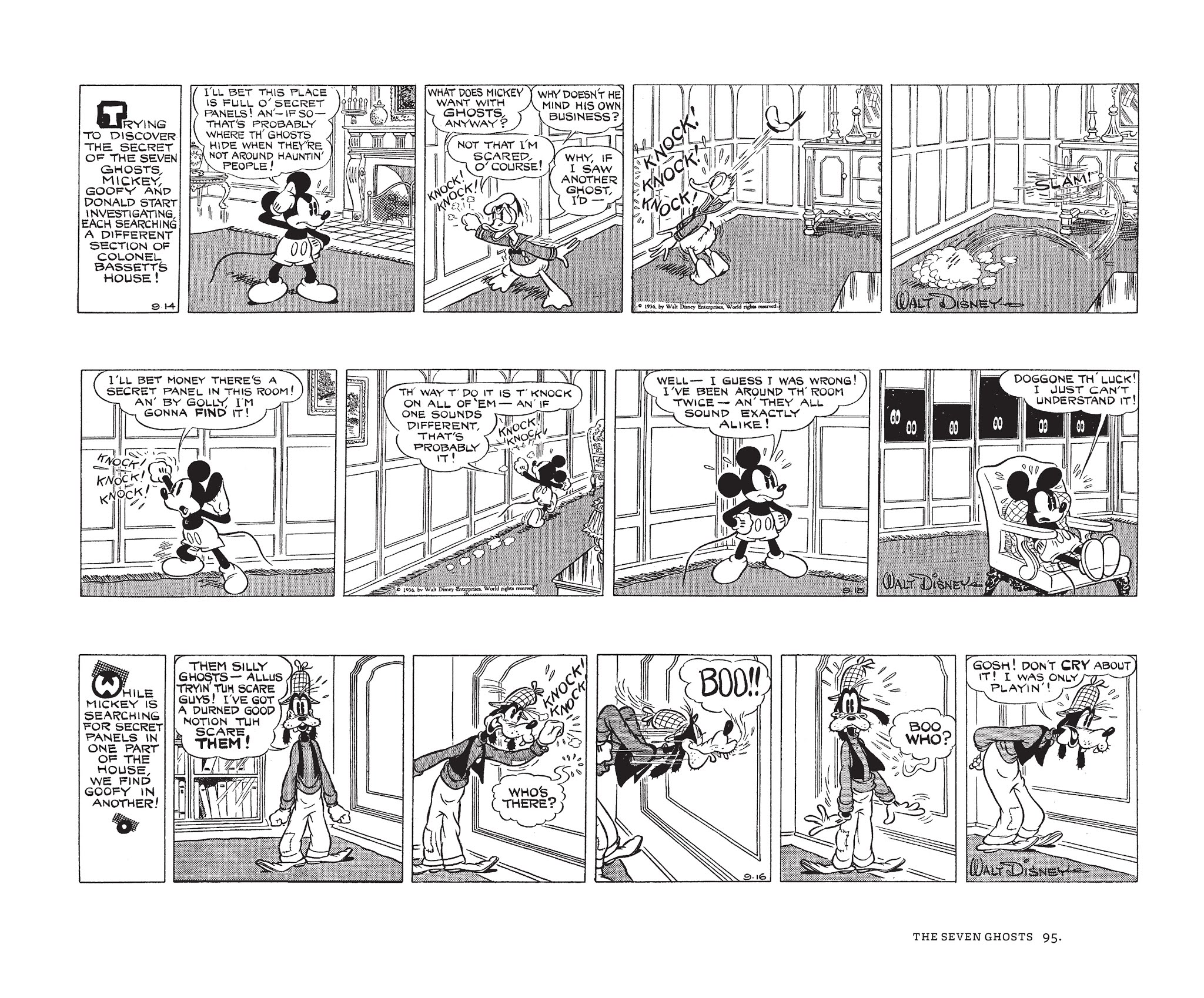 Read online Walt Disney's Mickey Mouse by Floyd Gottfredson comic -  Issue # TPB 4 (Part 1) - 95