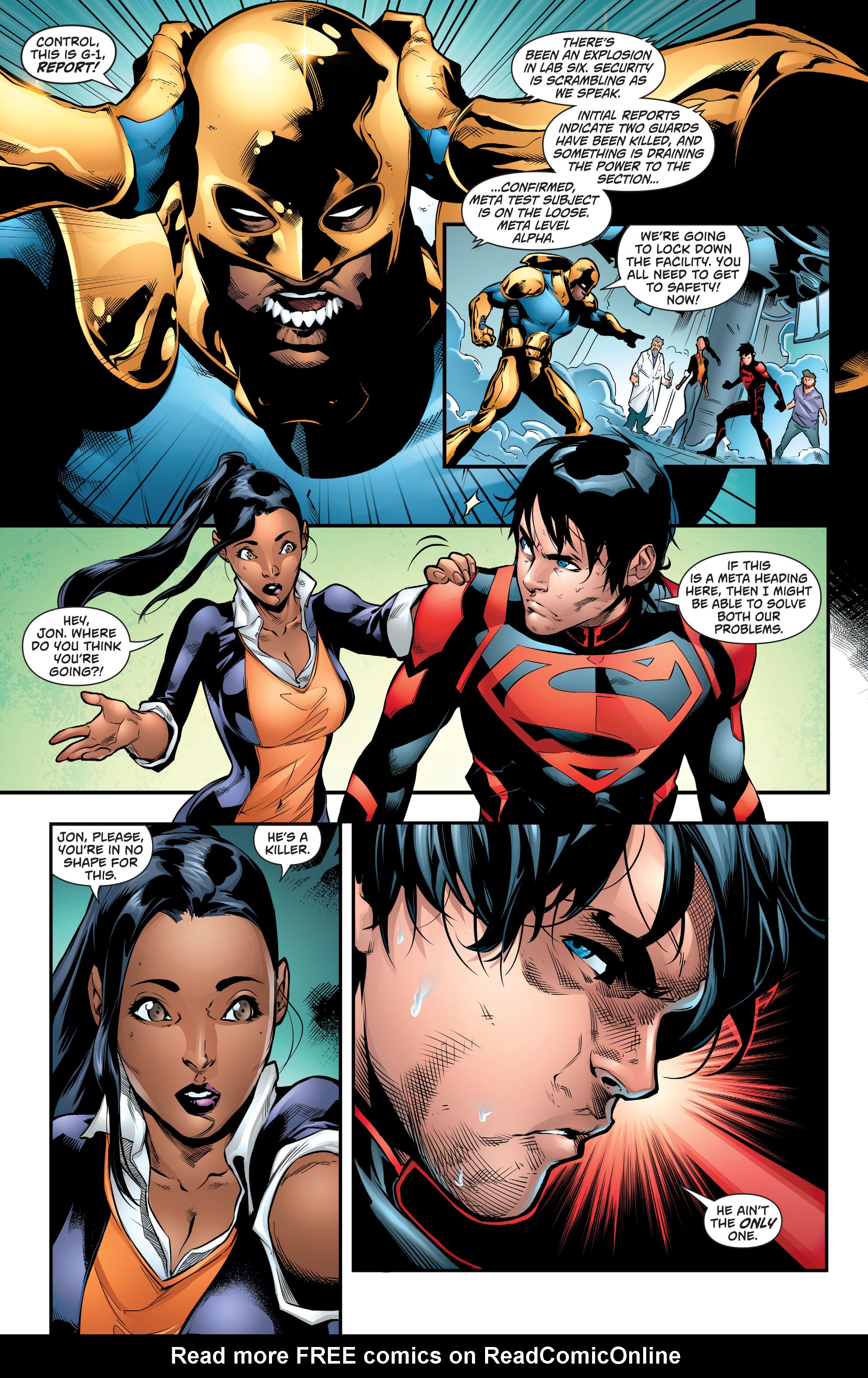 Read online Superboy (2012) comic -  Issue #31 - 10