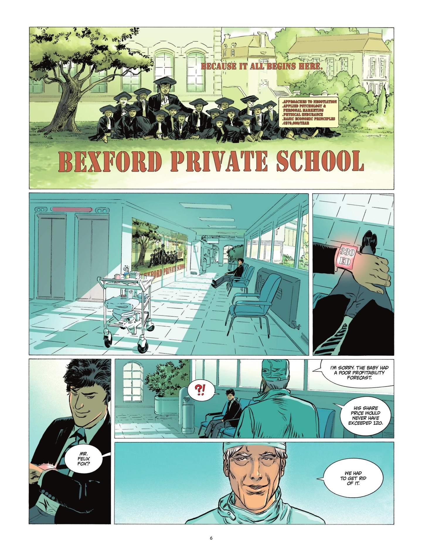 Read online HSE - Human Stock Exchange comic -  Issue #3 - 8