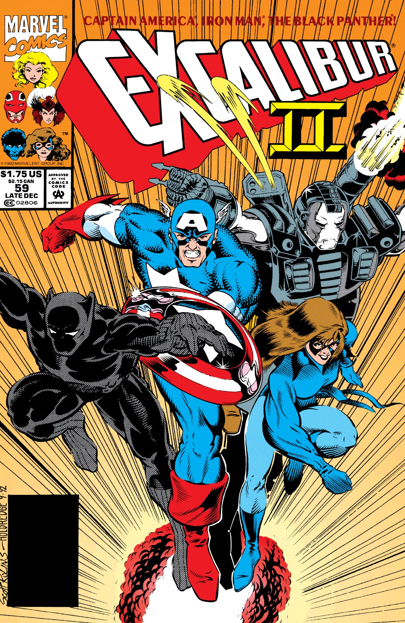 Read online Excalibur Visionaries: Alan Davis comic -  Issue # TPB 3 (Part 1) - 4