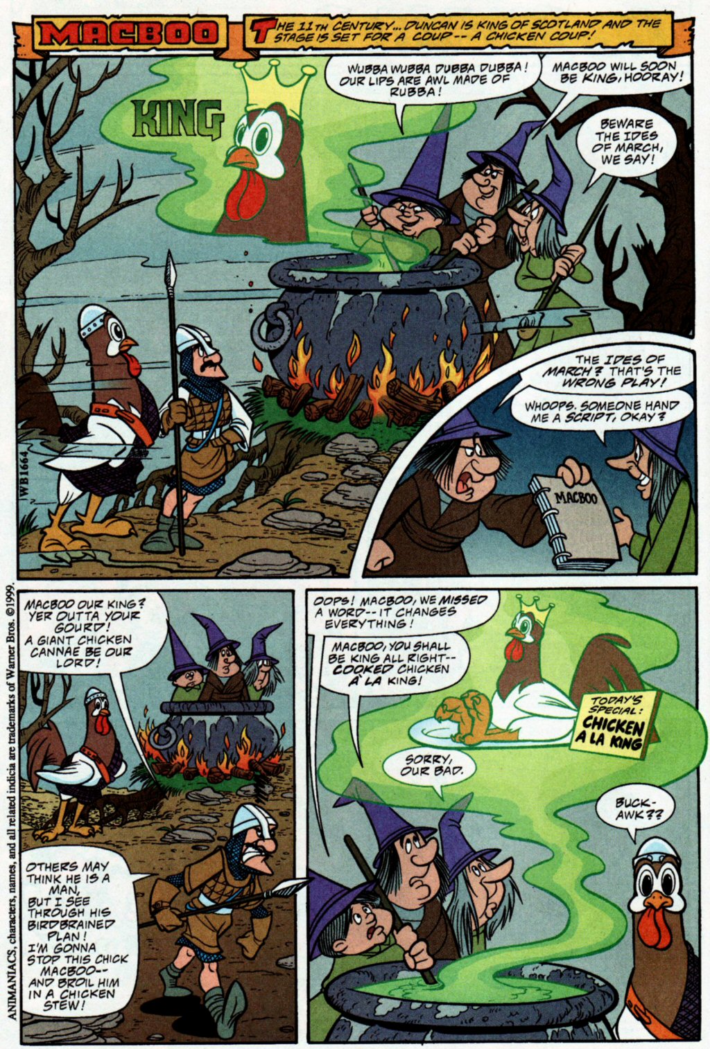 Read online Animaniacs comic -  Issue #49 - 3