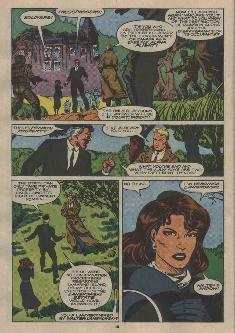 Read online Alpha Flight (1983) comic -  Issue #59 - 15