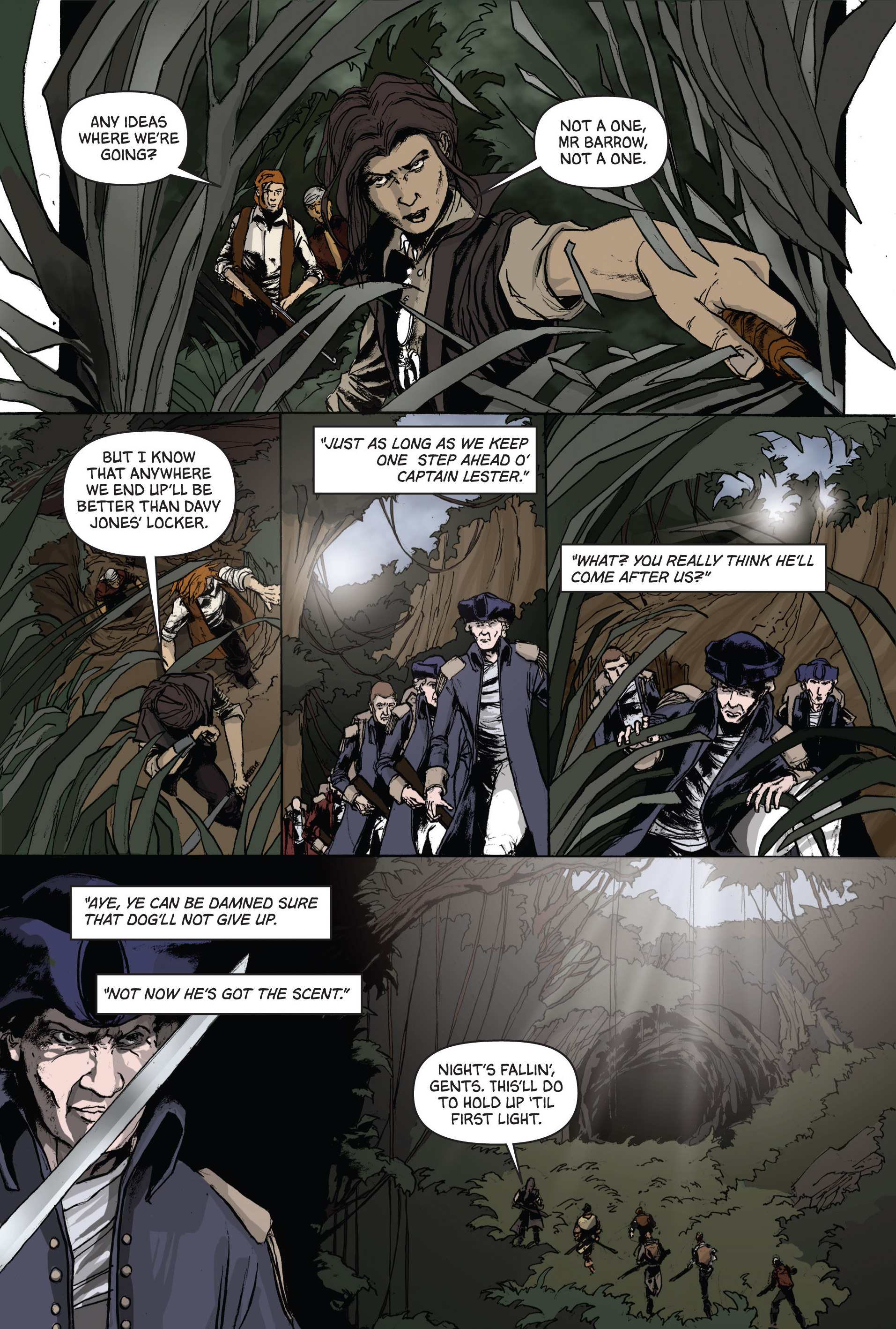 Read online Pirates of the Lost World comic -  Issue # TPB - 18