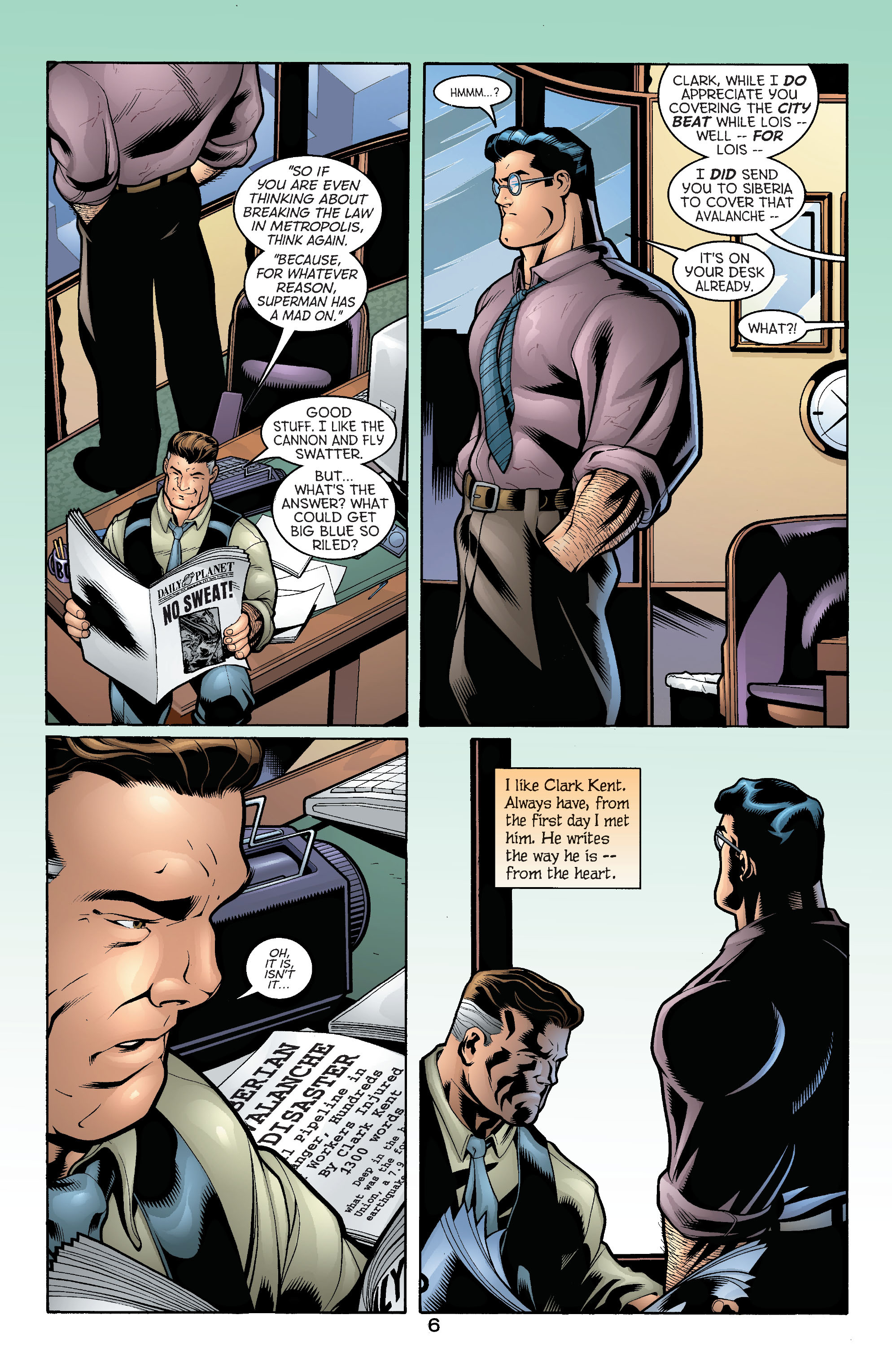 Read online Superman (1987) comic -  Issue #156 - 6