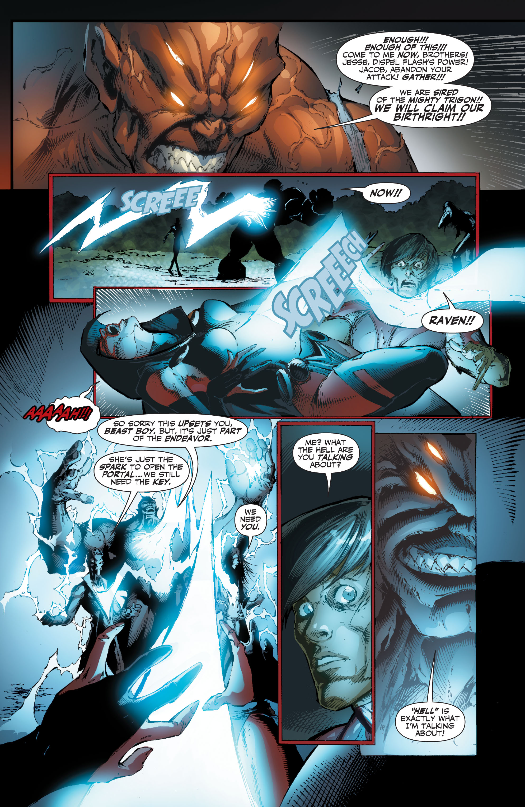Read online Titans (2008) comic -  Issue #4 - 15