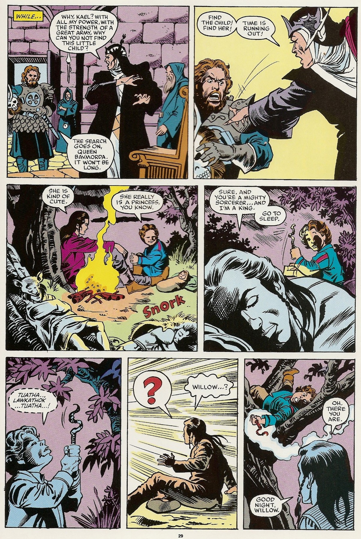 Read online Marvel Graphic Novel comic -  Issue #36 - Willow - 33