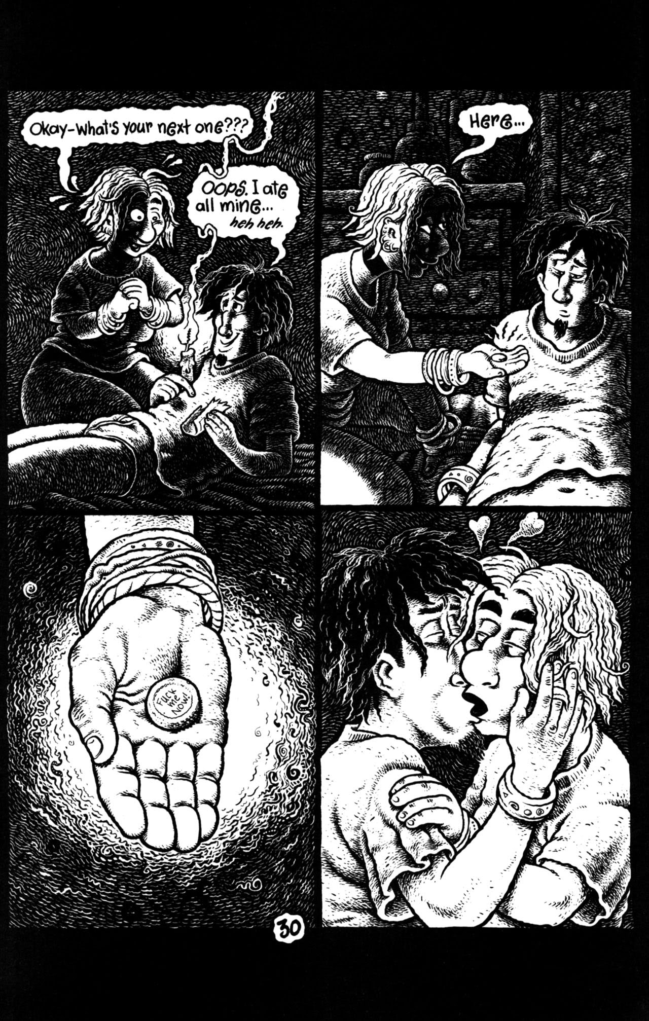 Read online Pressed Tongue comic -  Issue #2 - 32