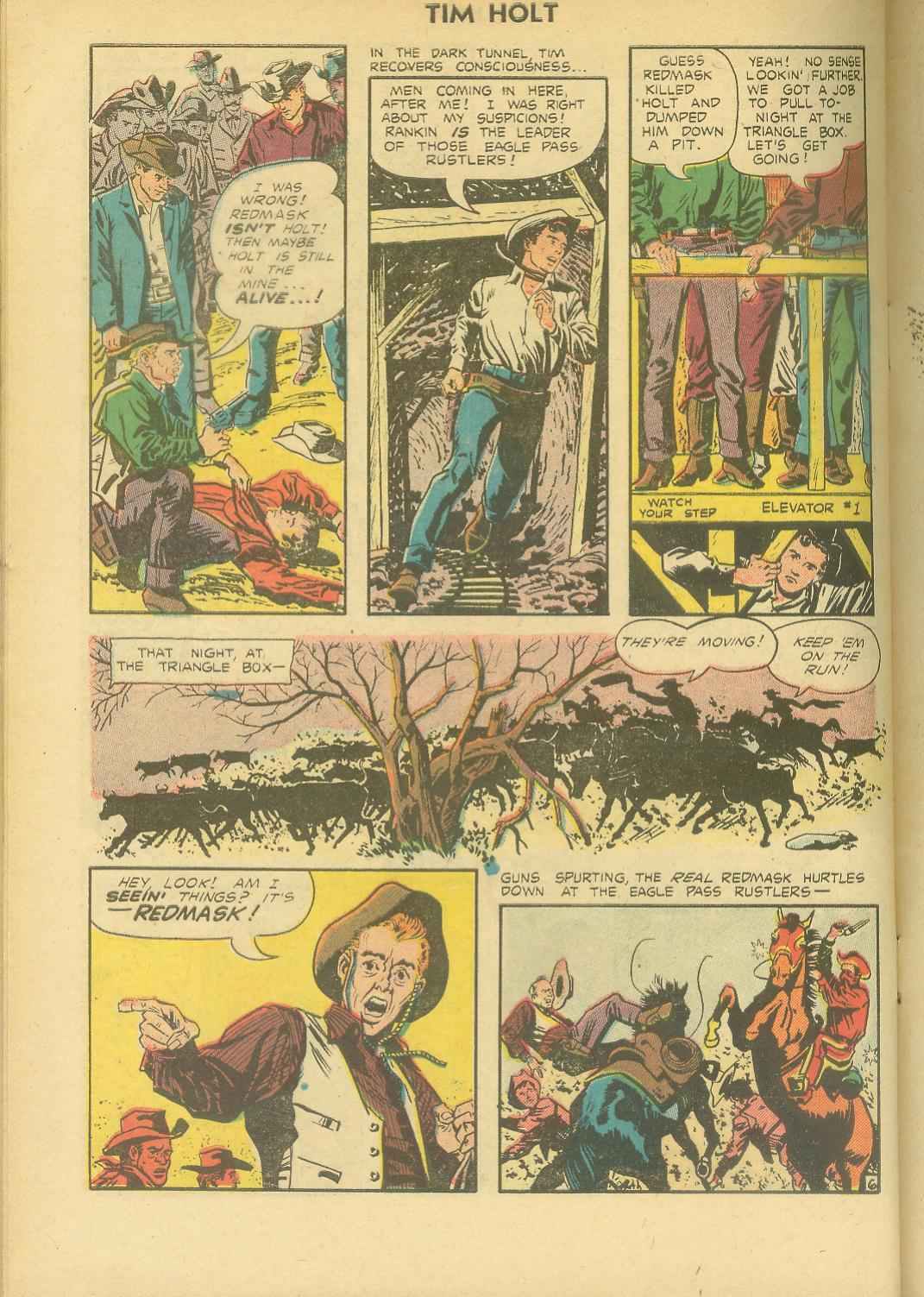 Read online Tim Holt comic -  Issue #36 - 32