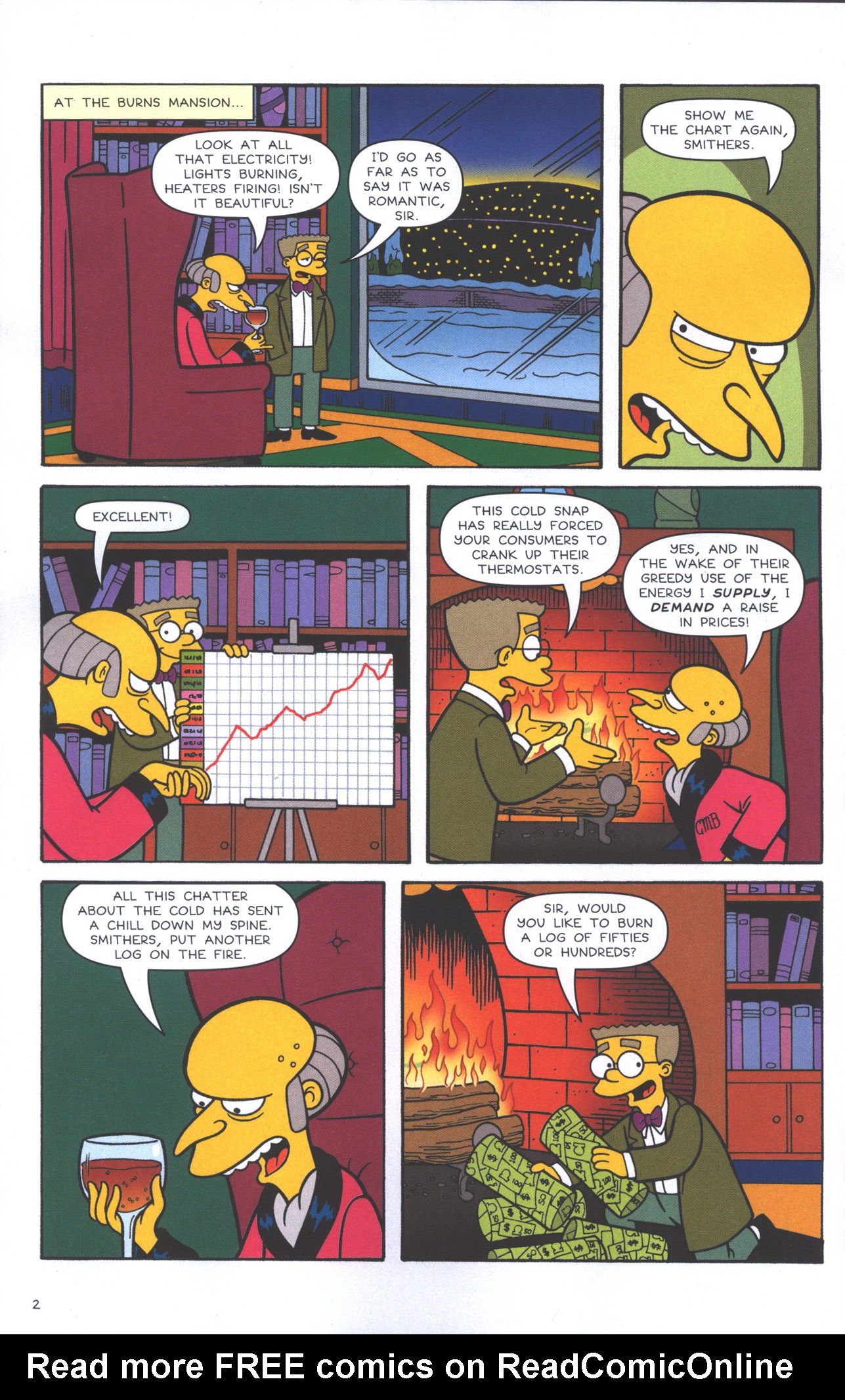 Read online The Simpsons Winter Wingding comic -  Issue #4 - 4