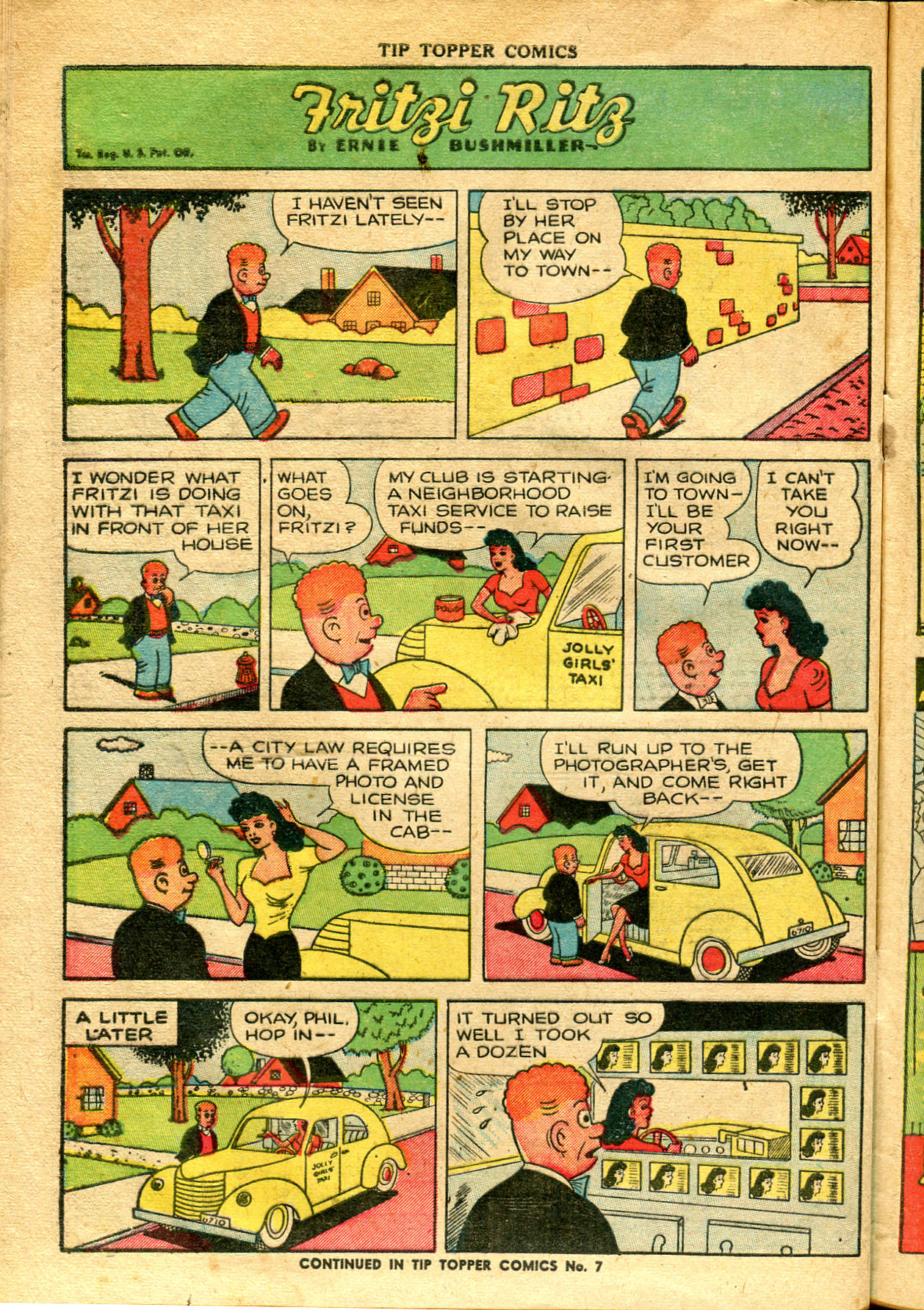 Read online Tip Topper Comics comic -  Issue #6 - 32