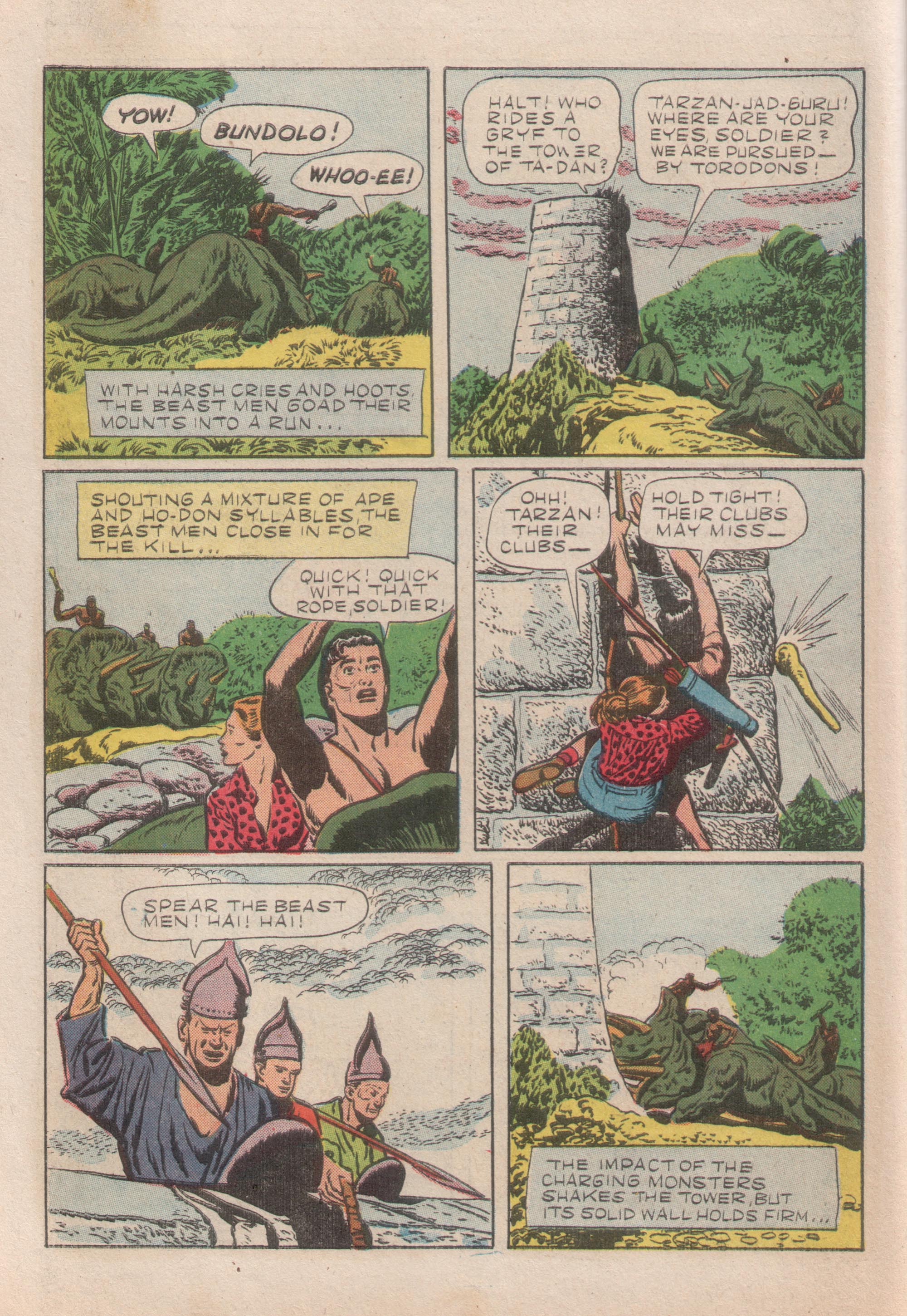 Read online Tarzan (1948) comic -  Issue #41 - 18