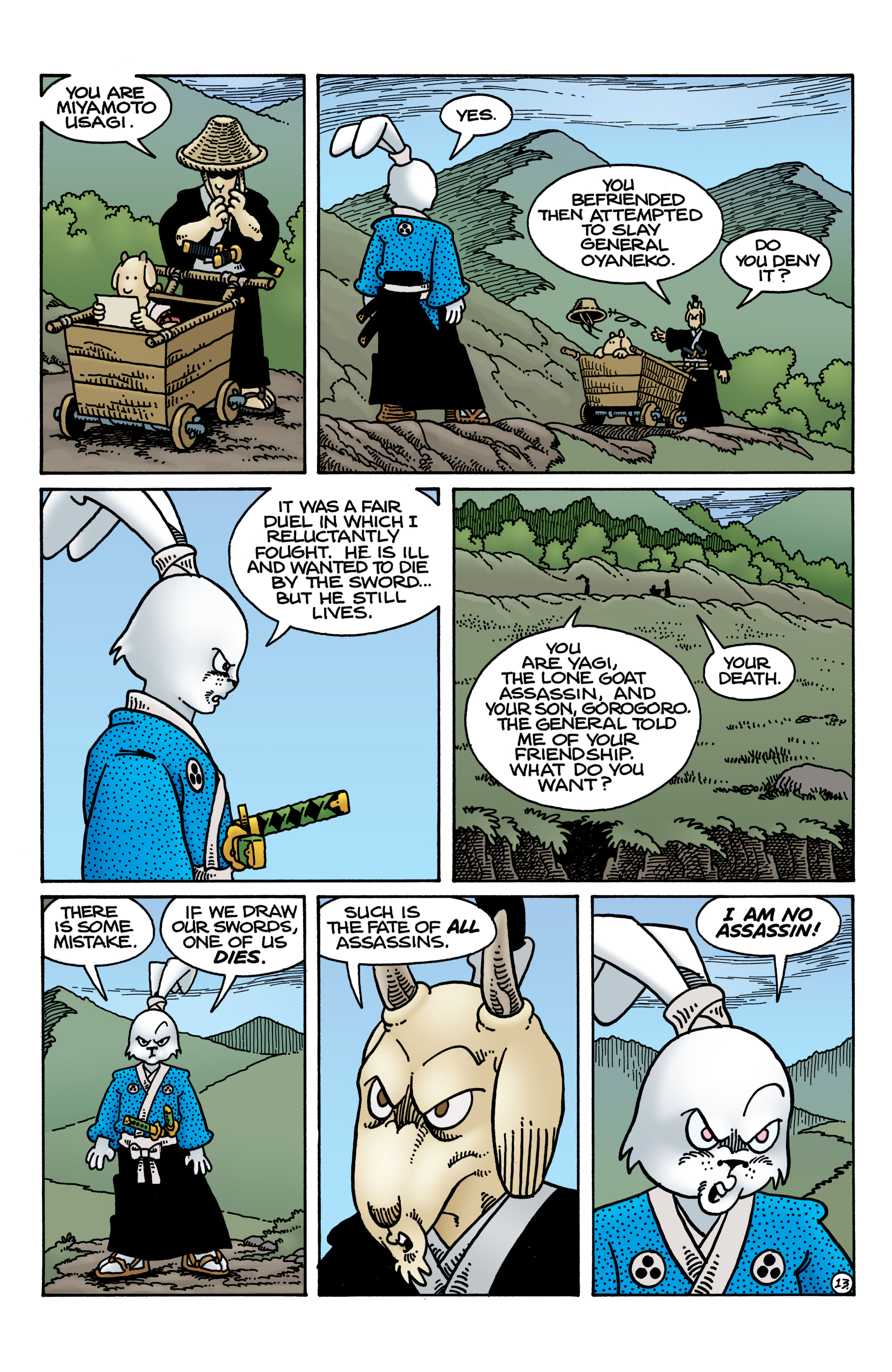 Read online Usagi Yojimbo: Lone Goat and Kid comic -  Issue #6 - 15