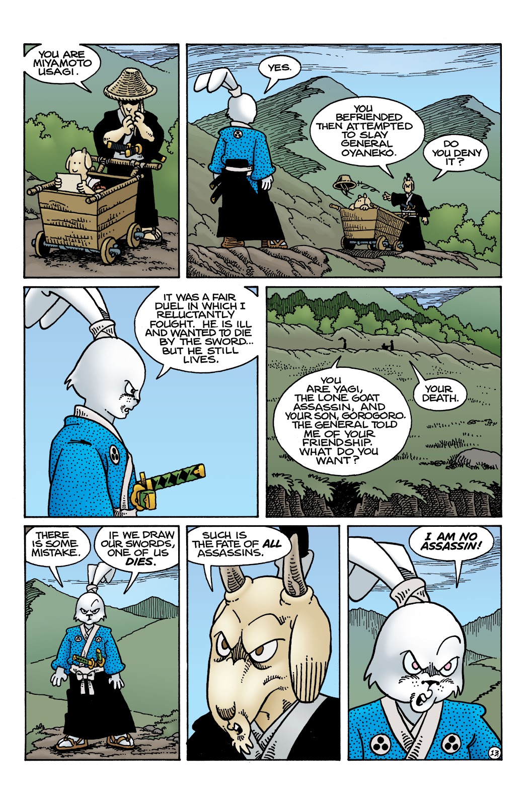 Usagi Yojimbo: Lone Goat and Kid issue 6 - Page 15