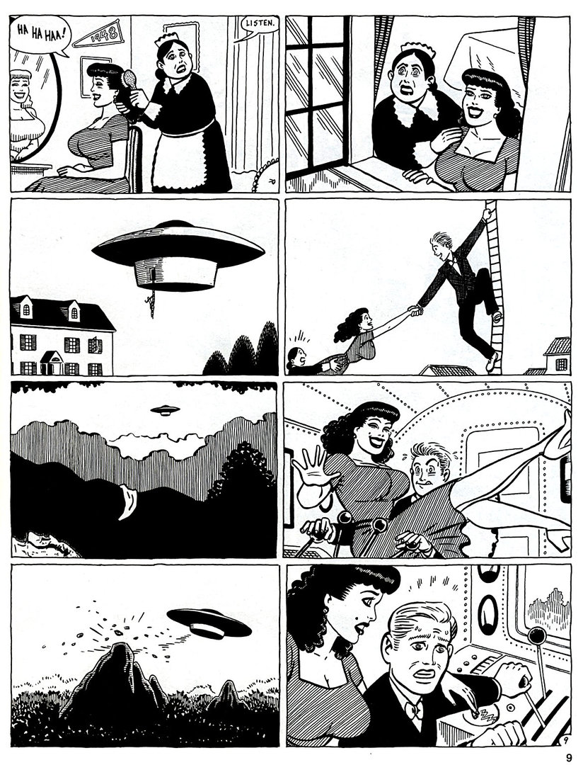 Read online Love and Rockets (1982) comic -  Issue #47 - 11