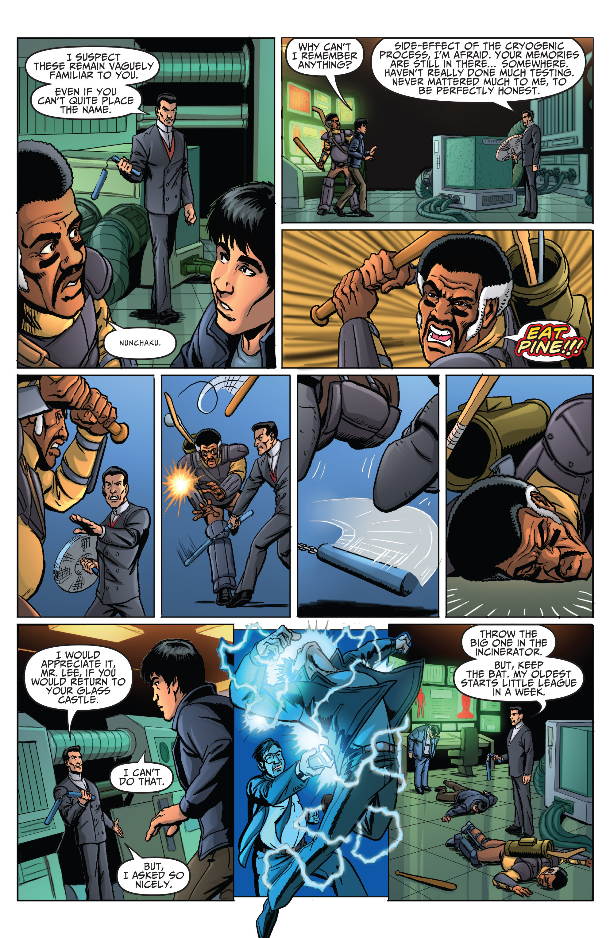 Read online Bruce Lee: The Dragon Rises comic -  Issue #1 - 35