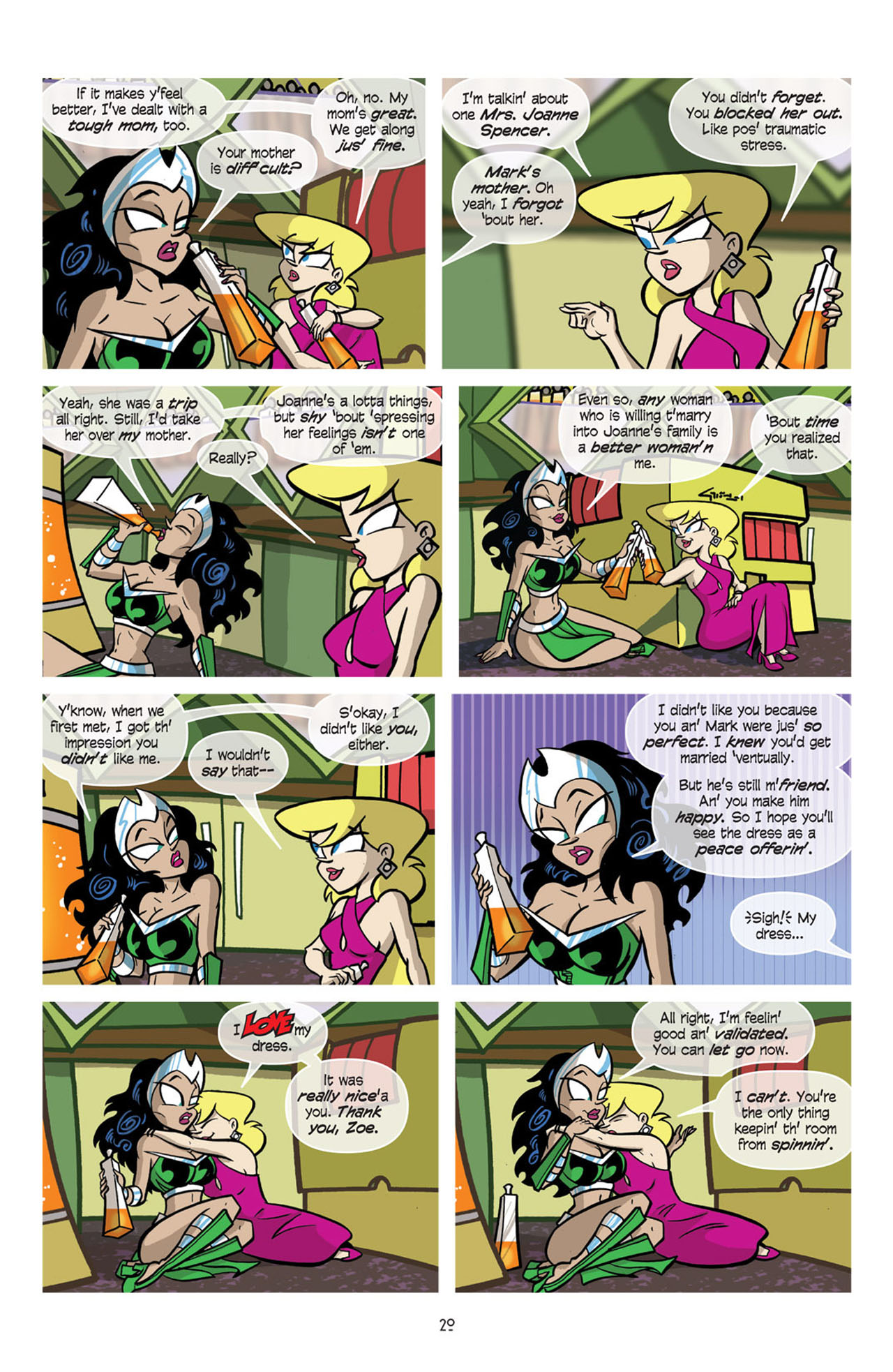 Read online Love and Capes comic -  Issue #11 - 22