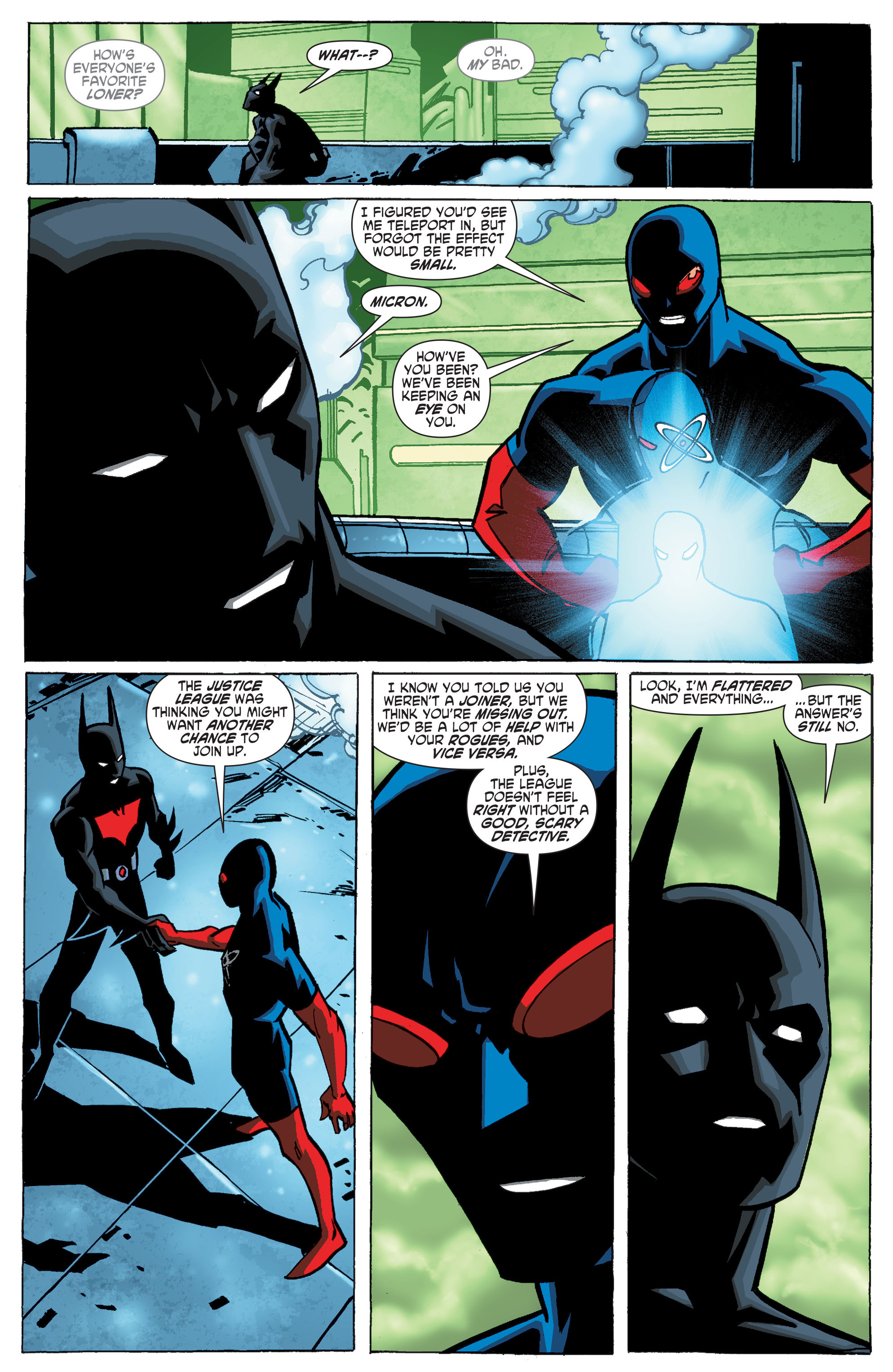 Read online Batman Beyond (2010) comic -  Issue # _TPB - 14