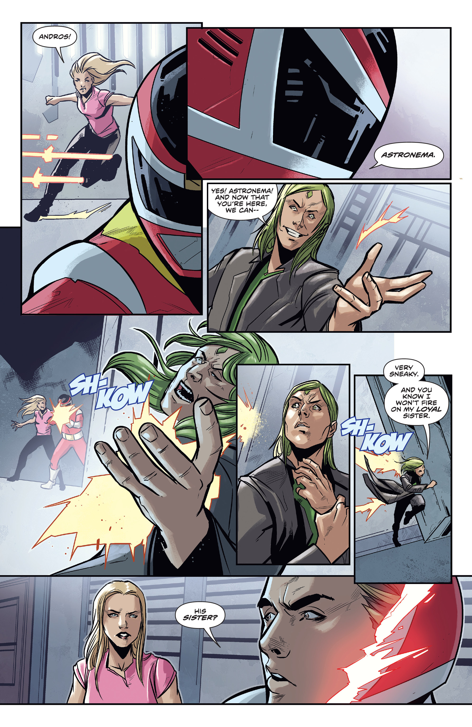 Read online Saban's Power Rangers: The Psycho Path comic -  Issue # TPB - 54
