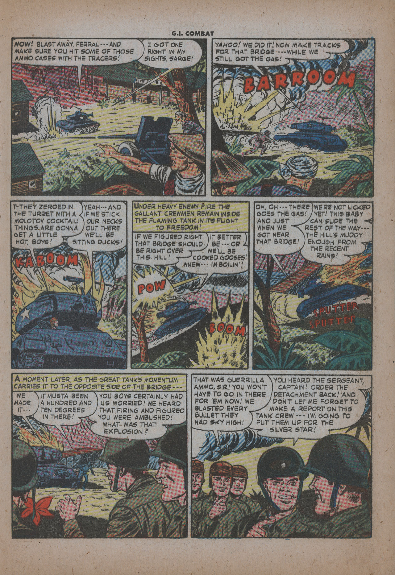 Read online G.I. Combat (1952) comic -  Issue #15 - 17