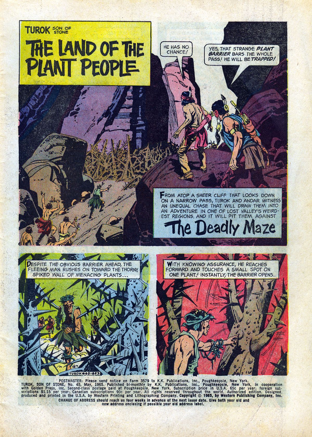 Read online Turok, Son of Stone comic -  Issue #45 - 3