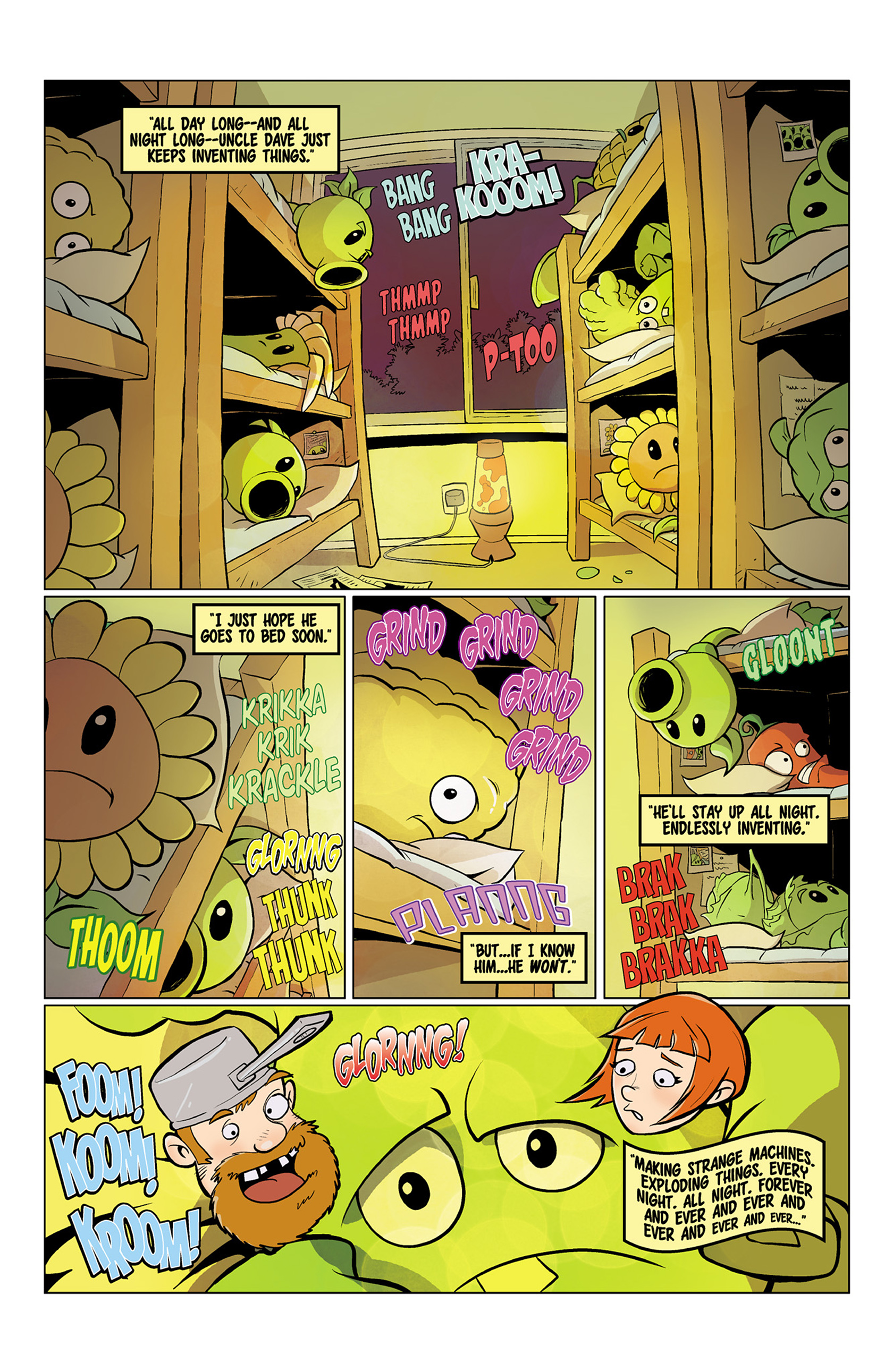 Read online Plants vs. Zombies: Grown Sweet Home comic -  Issue #4 - 4