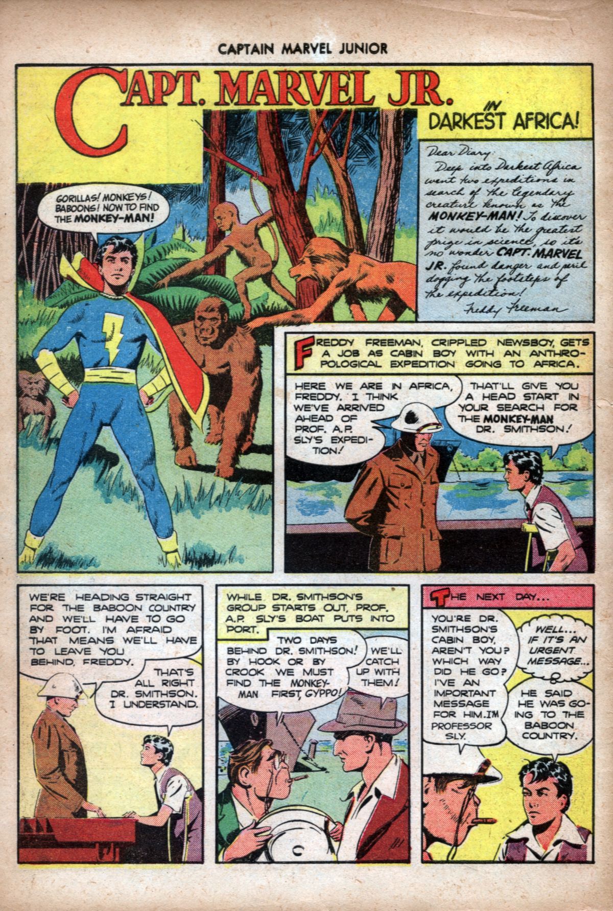 Read online Captain Marvel, Jr. comic -  Issue #27 - 4