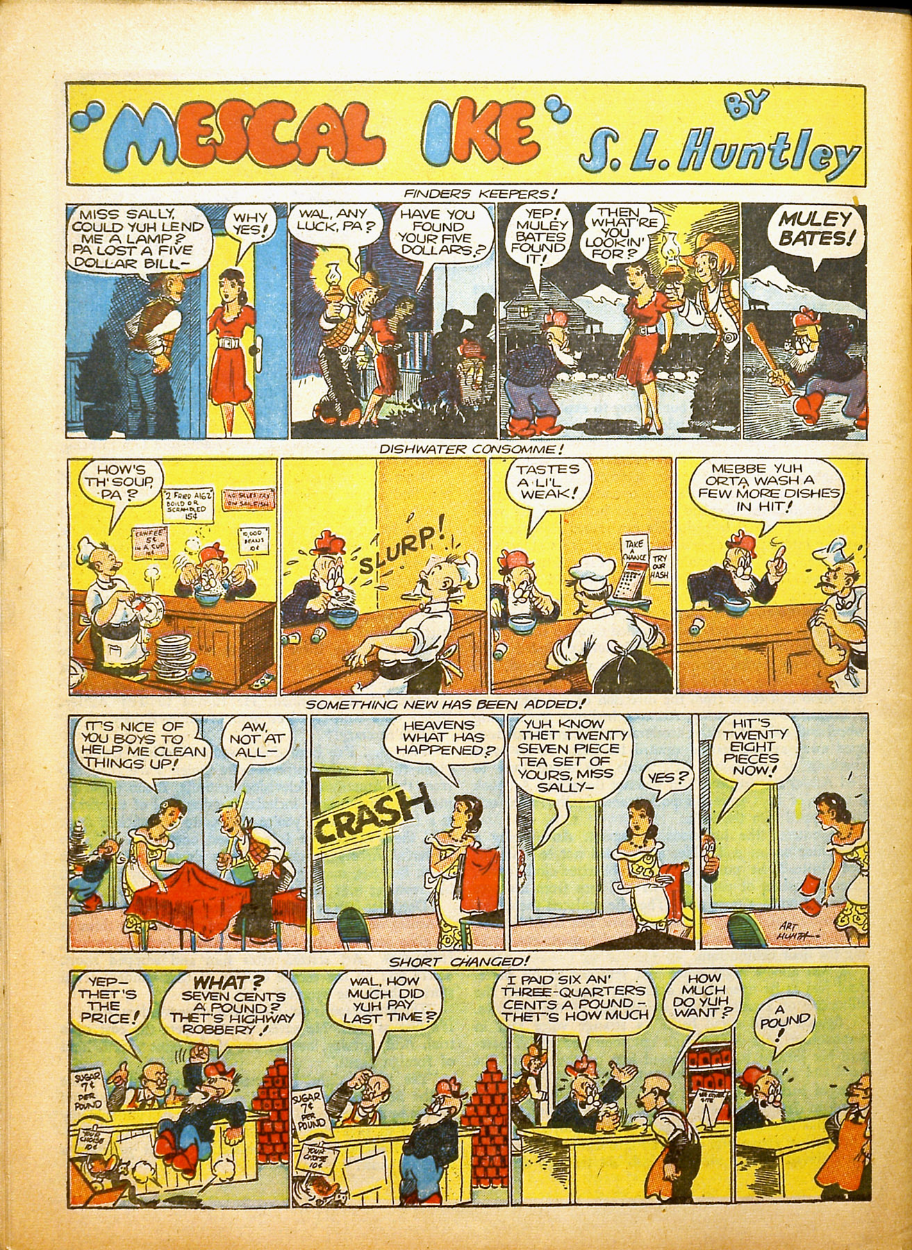 Read online Famous Funnies comic -  Issue #91 - 61